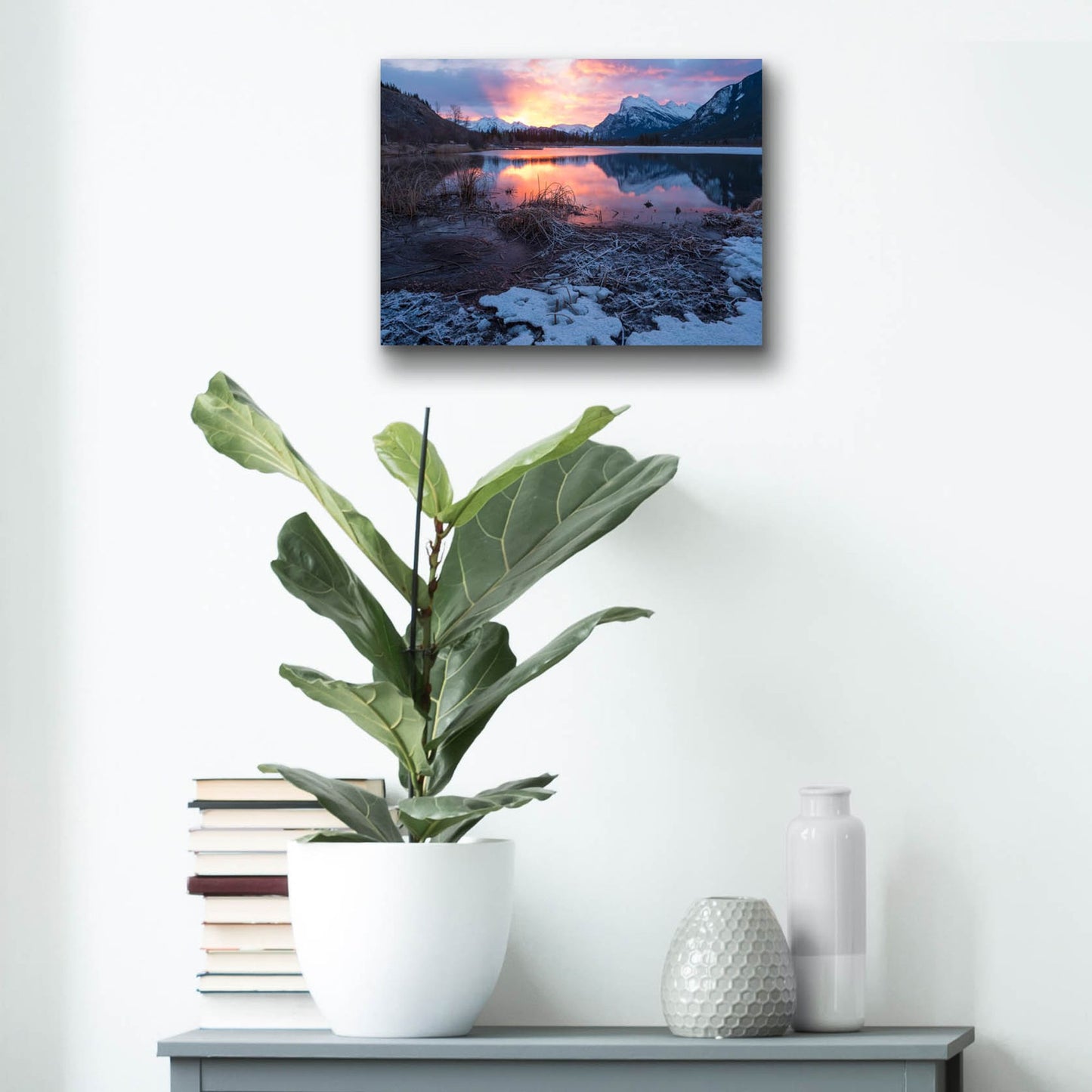 Epic Art 'Pyramid Lake 4' by Joe Reimer Photography, Acrylic Glass Wall Art,16x12