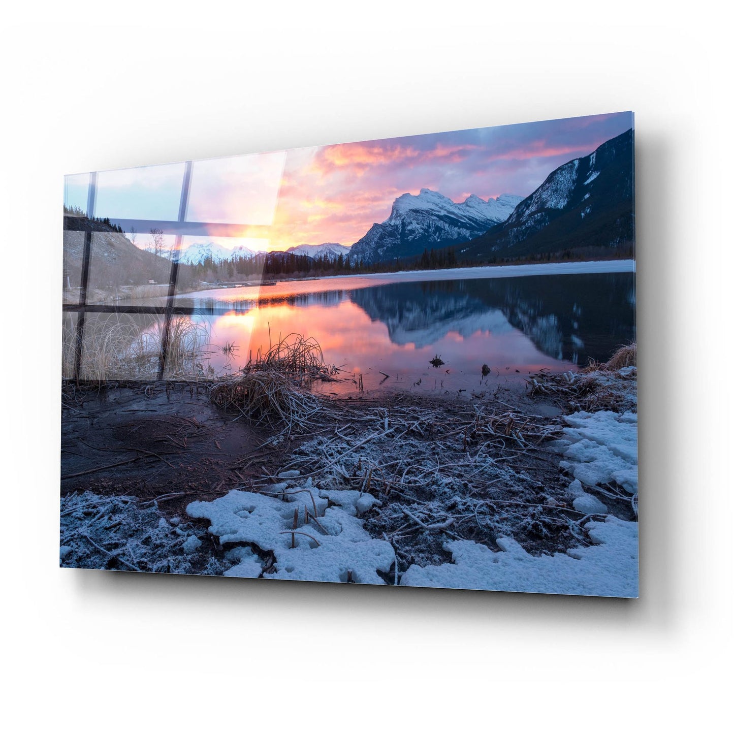 Epic Art 'Pyramid Lake 4' by Joe Reimer Photography, Acrylic Glass Wall Art,24x16