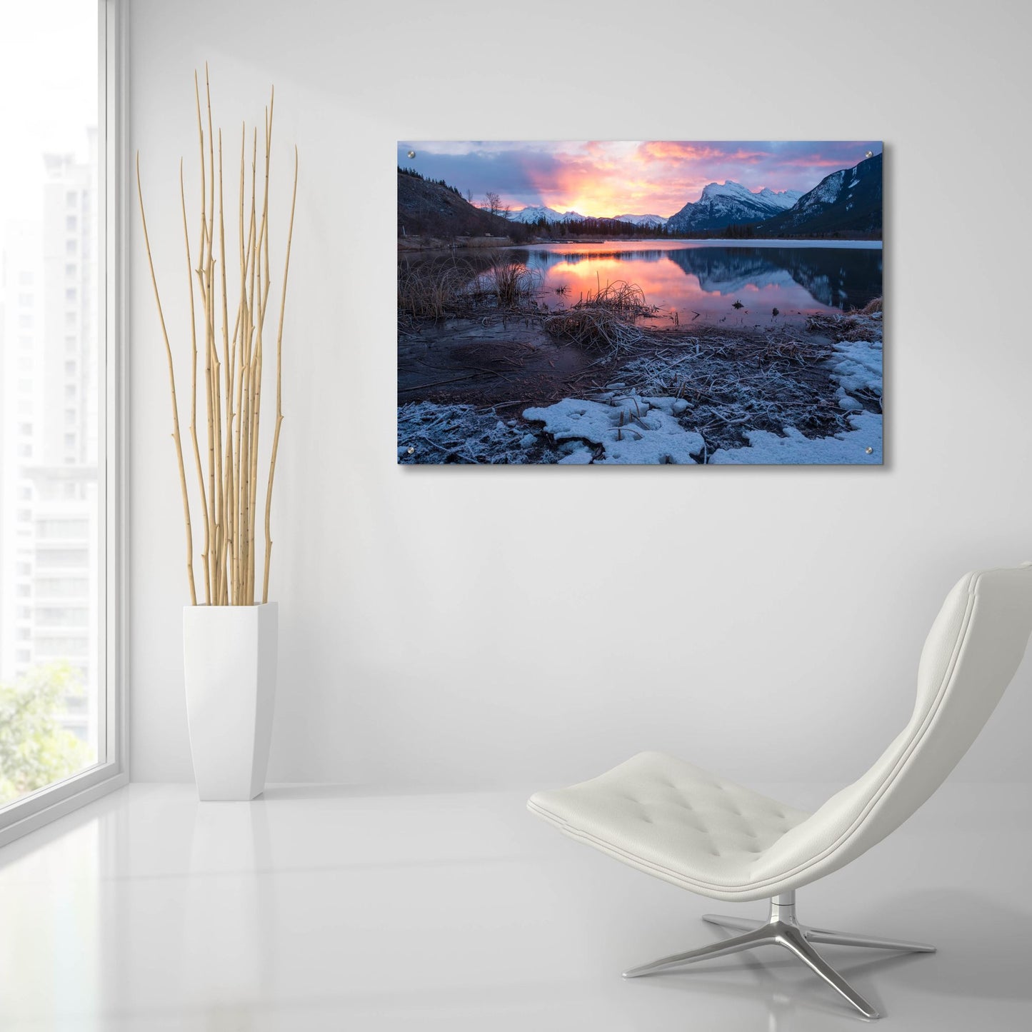 Epic Art 'Pyramid Lake 4' by Joe Reimer Photography, Acrylic Glass Wall Art,36x24