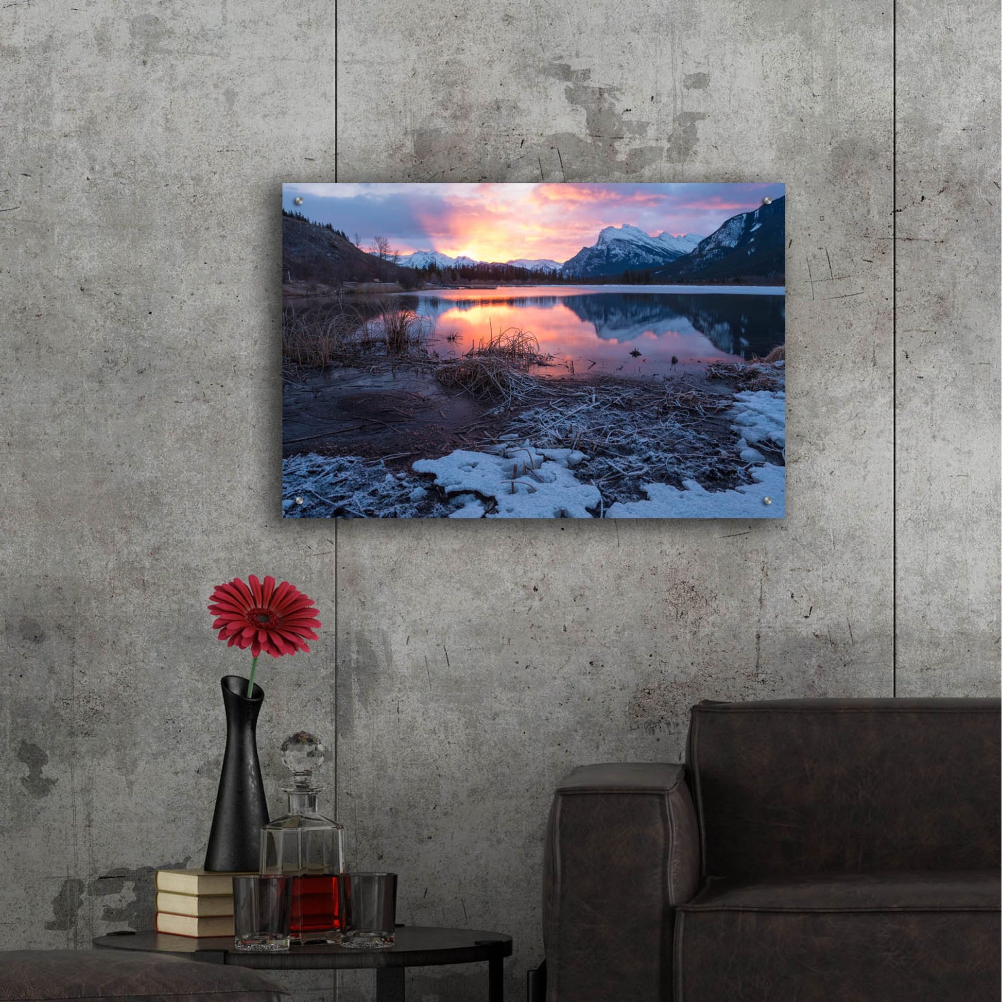 Epic Art 'Pyramid Lake 4' by Joe Reimer Photography, Acrylic Glass Wall Art,36x24