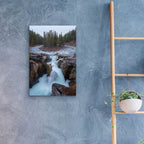 Epic Art 'Sunwapta Falls 2' by Joe Reimer Photography, Acrylic Glass Wall Art,16x24