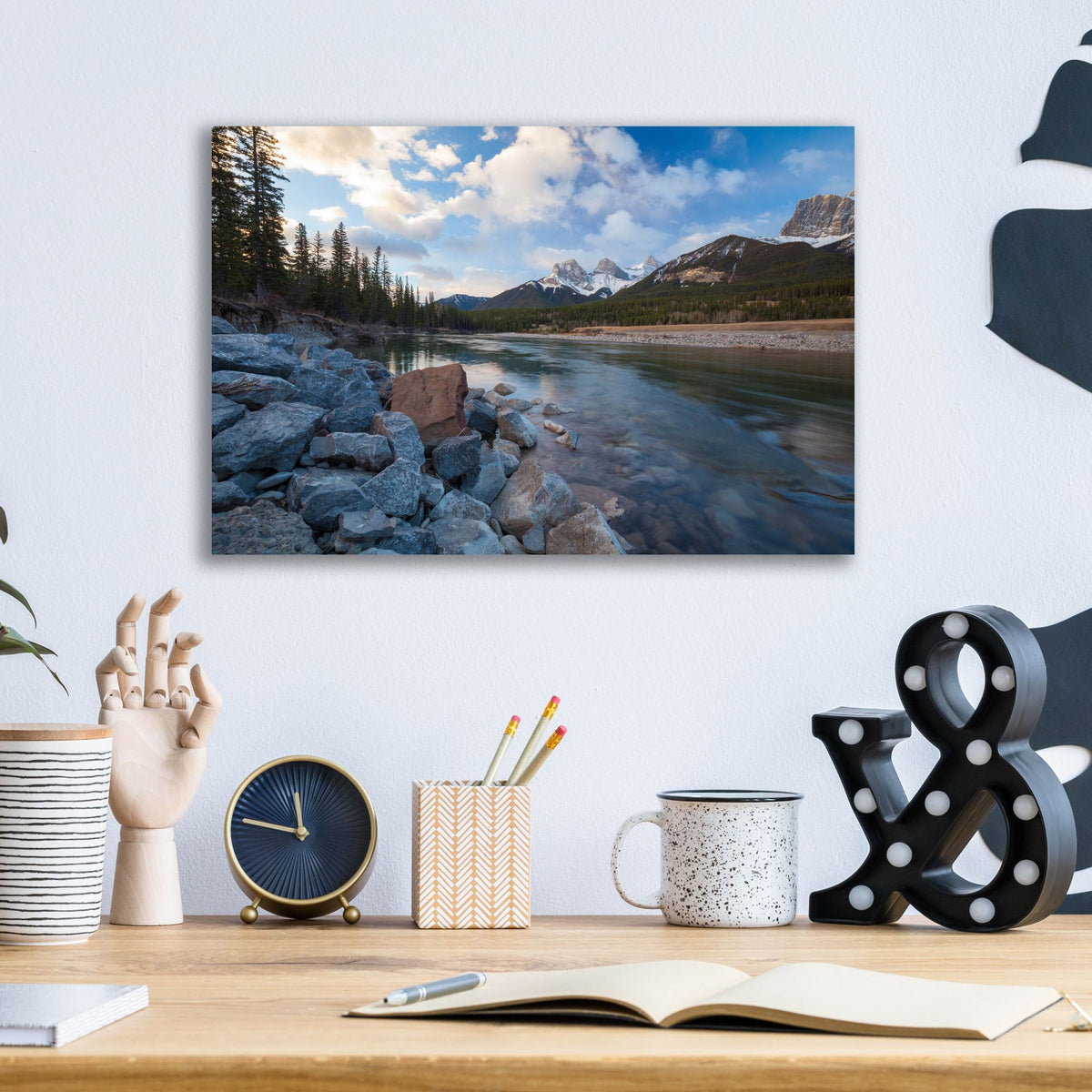 Epic Art 'Three Sisters 1' by Joe Reimer Photography, Acrylic Glass Wall Art,16x12