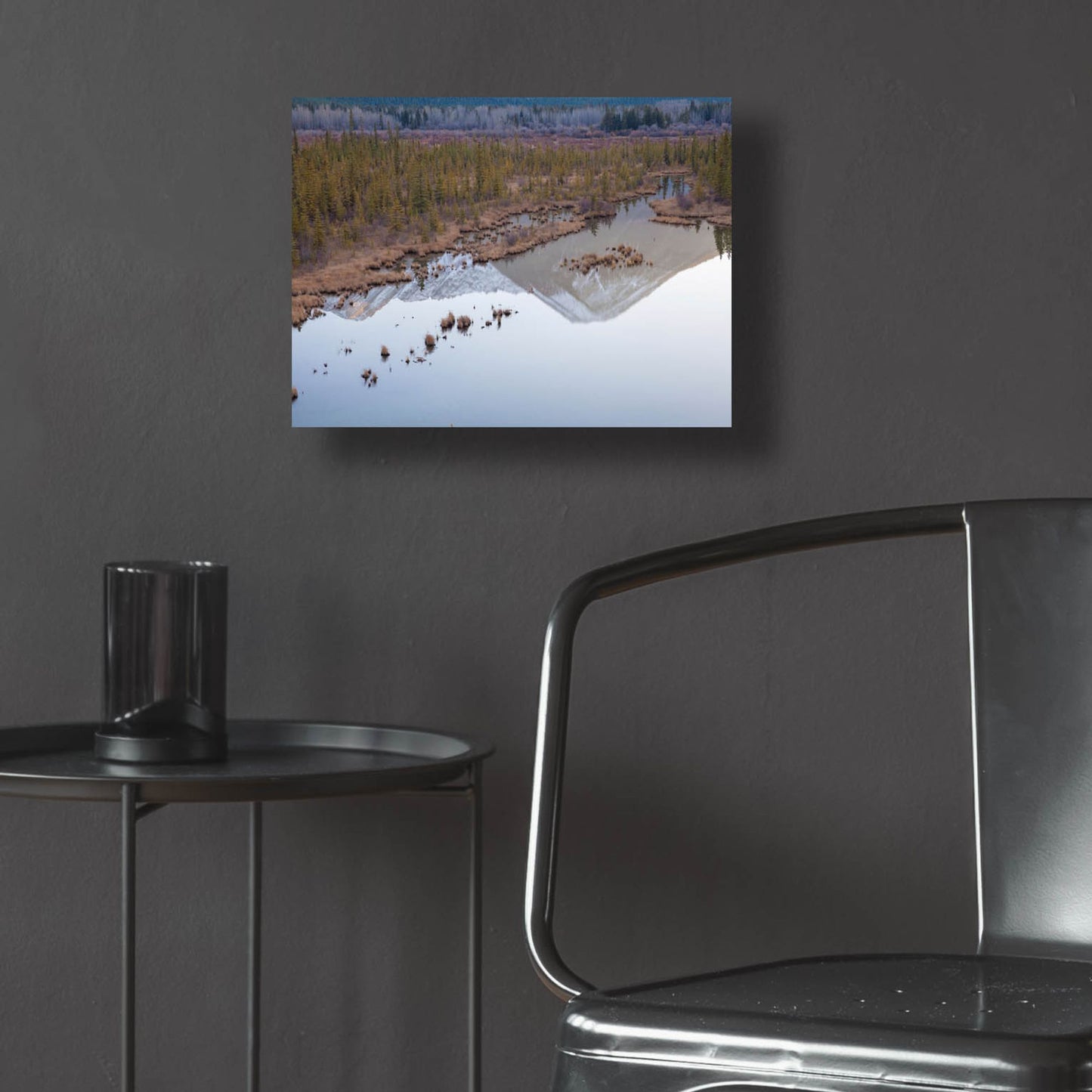 Epic Art 'Vermillion Lakes 2' by Joe Reimer Photography, Acrylic Glass Wall Art,16x12