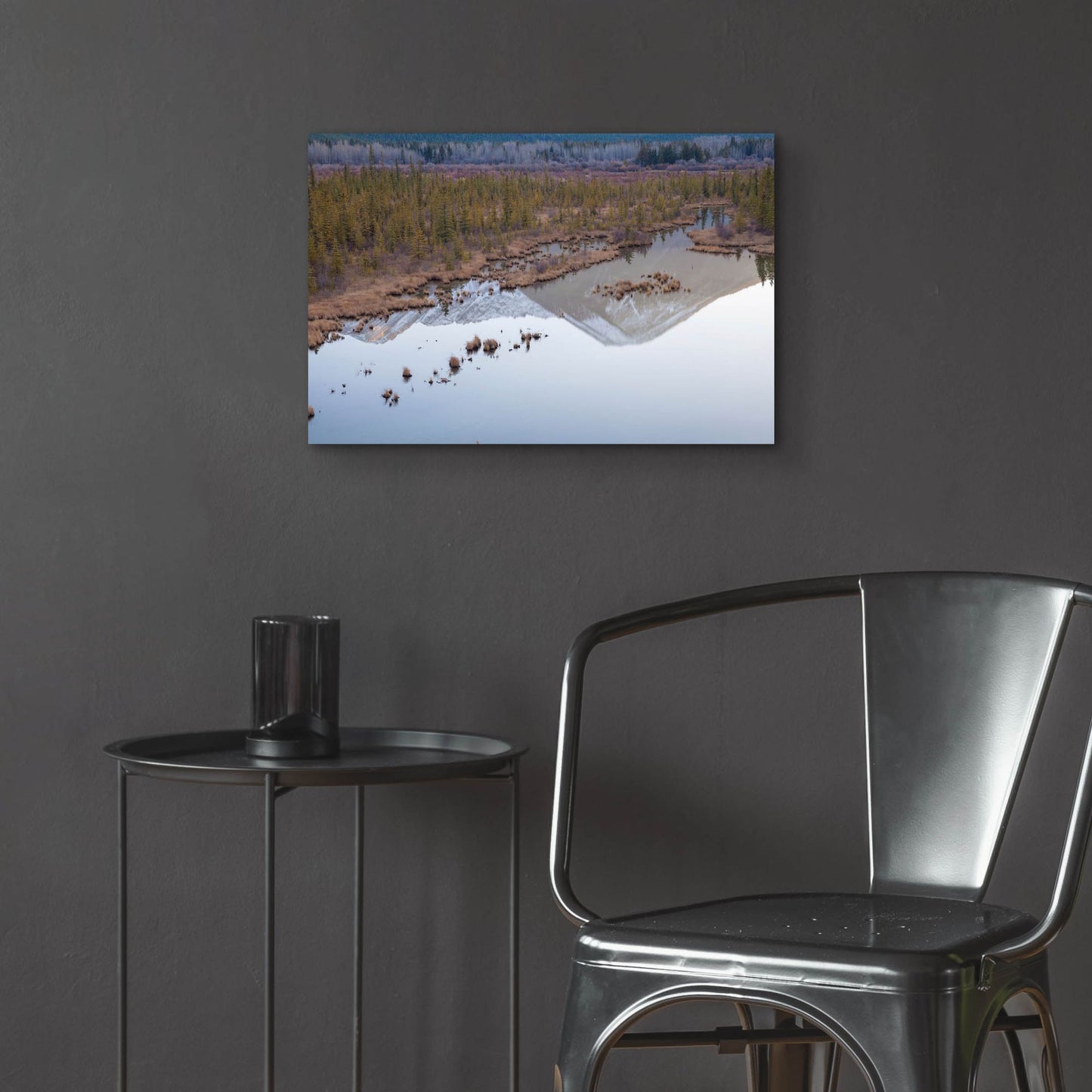 Epic Art 'Vermillion Lakes 2' by Joe Reimer Photography, Acrylic Glass Wall Art,24x16