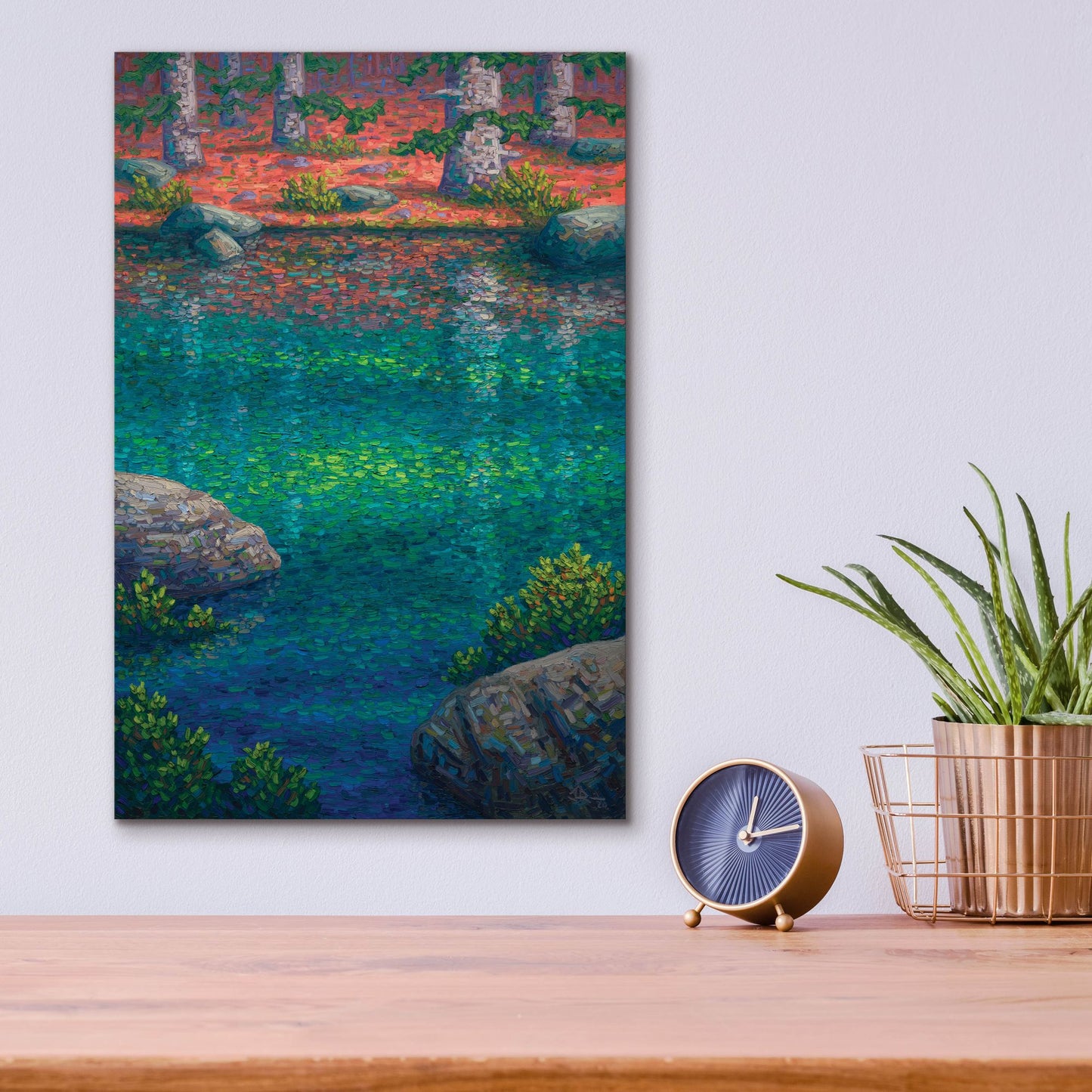 Epic Art 'Afternoon At Grassi Lakes' by Joe Reimer, Acrylic Glass Wall Art,12x16