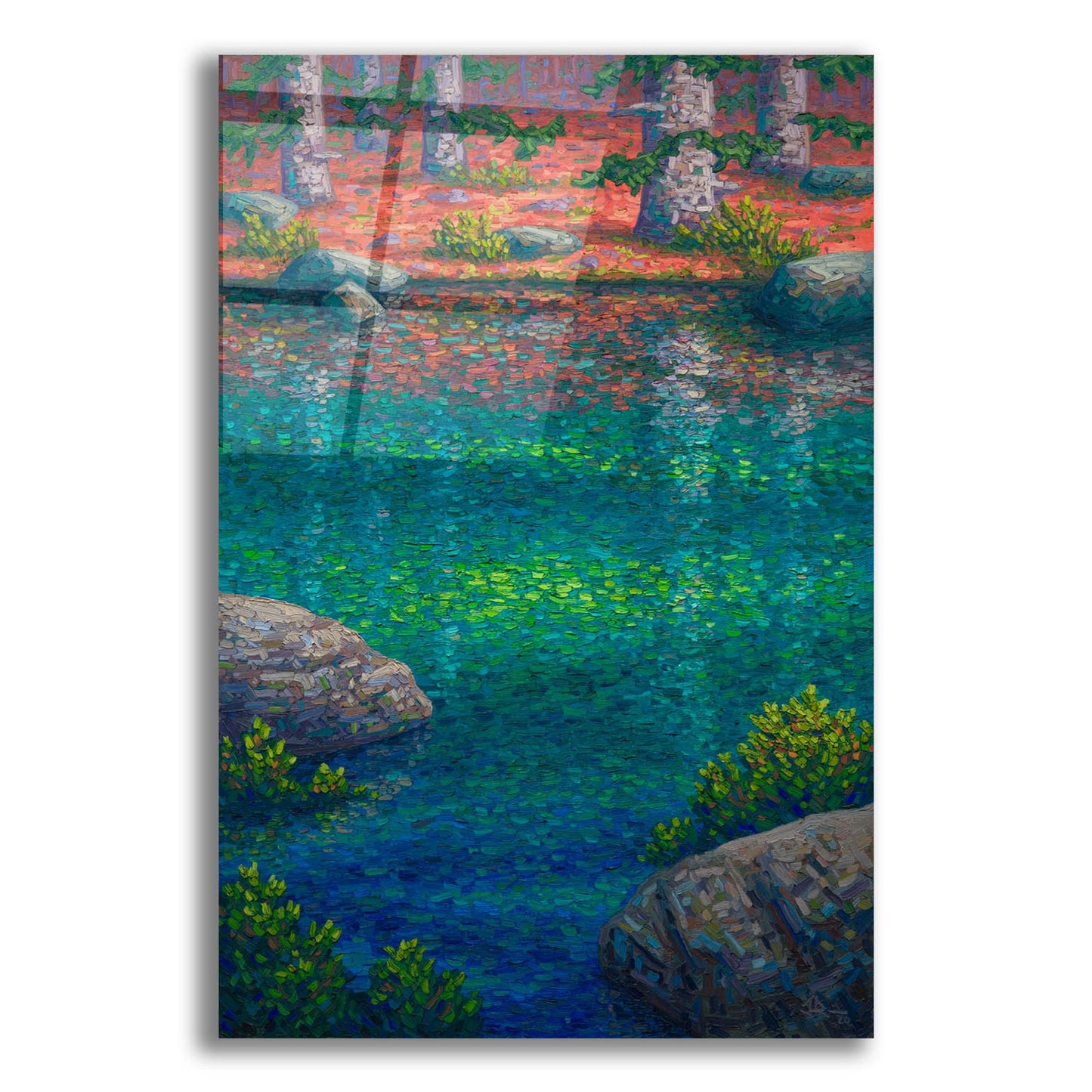 Epic Art 'Afternoon At Grassi Lakes' by Joe Reimer, Acrylic Glass Wall Art,12x16