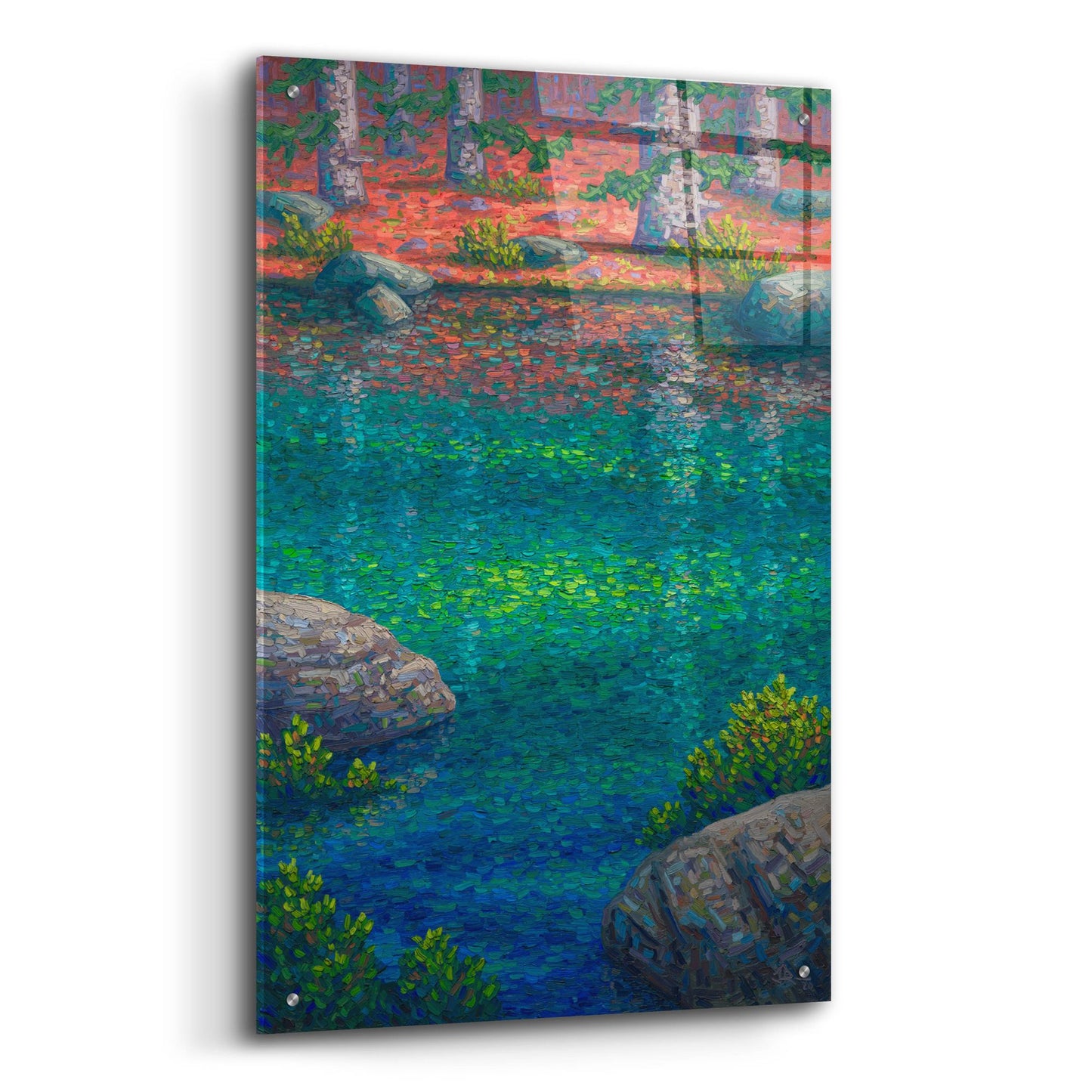 Epic Art 'Afternoon At Grassi Lakes' by Joe Reimer, Acrylic Glass Wall Art,24x36