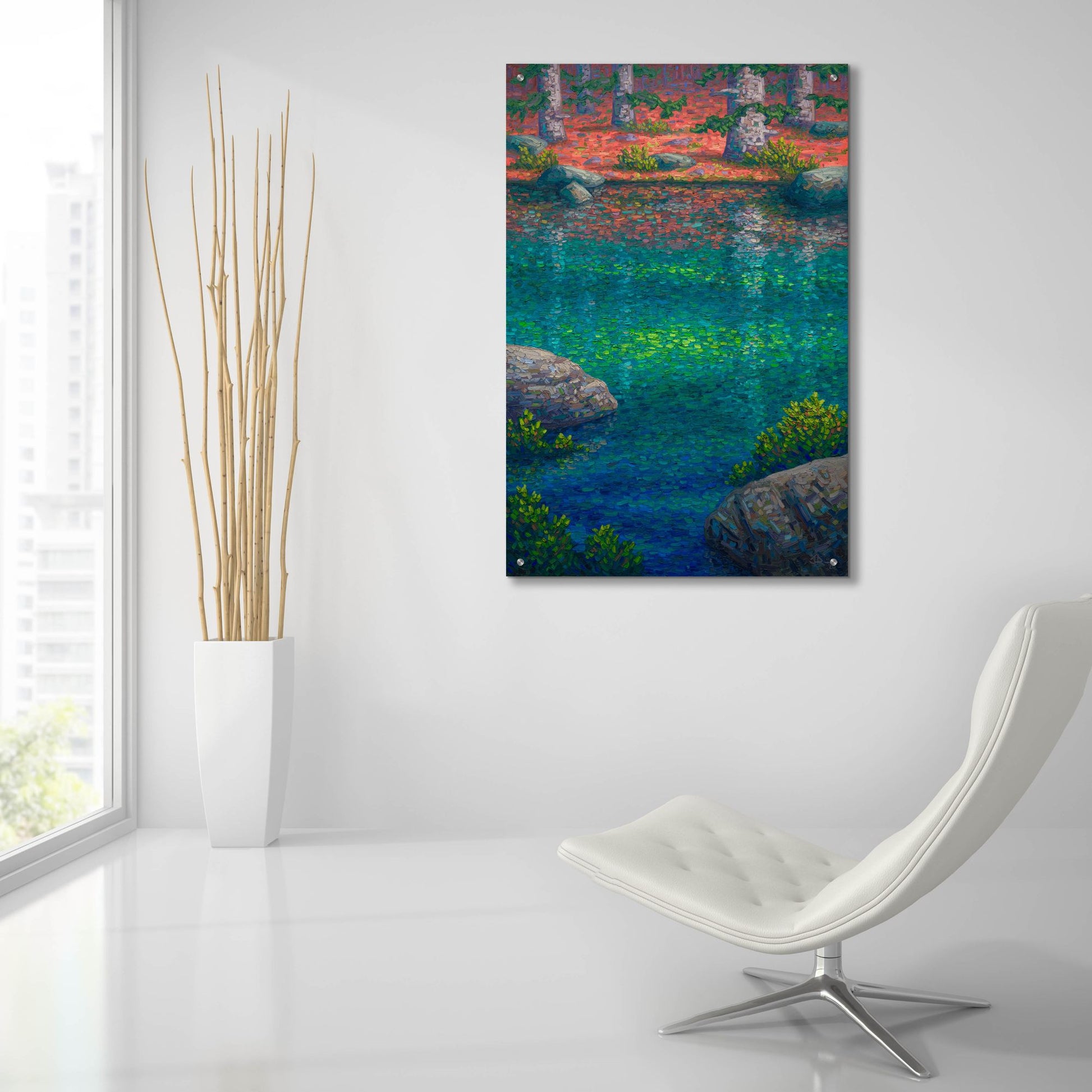 Epic Art 'Afternoon At Grassi Lakes' by Joe Reimer, Acrylic Glass Wall Art,24x36