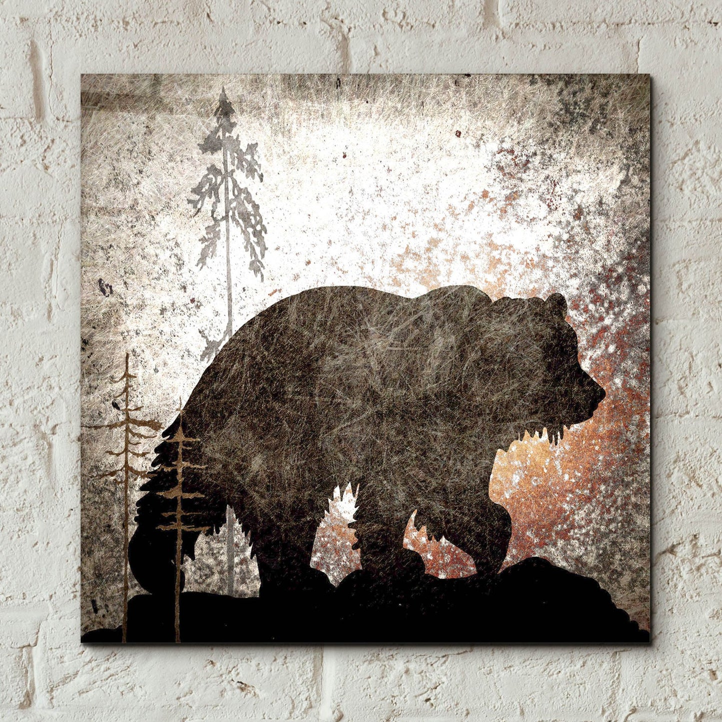 Epic Art 'Calling Bear' by Lightbox Journal, Acrylic Glass Wall Art,12x12