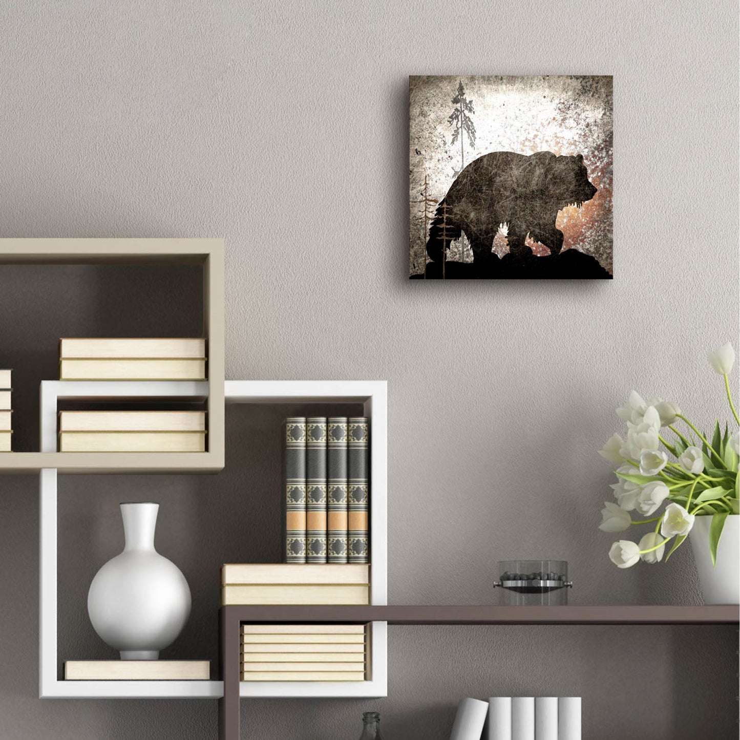 Epic Art 'Calling Bear' by Lightbox Journal, Acrylic Glass Wall Art,12x12