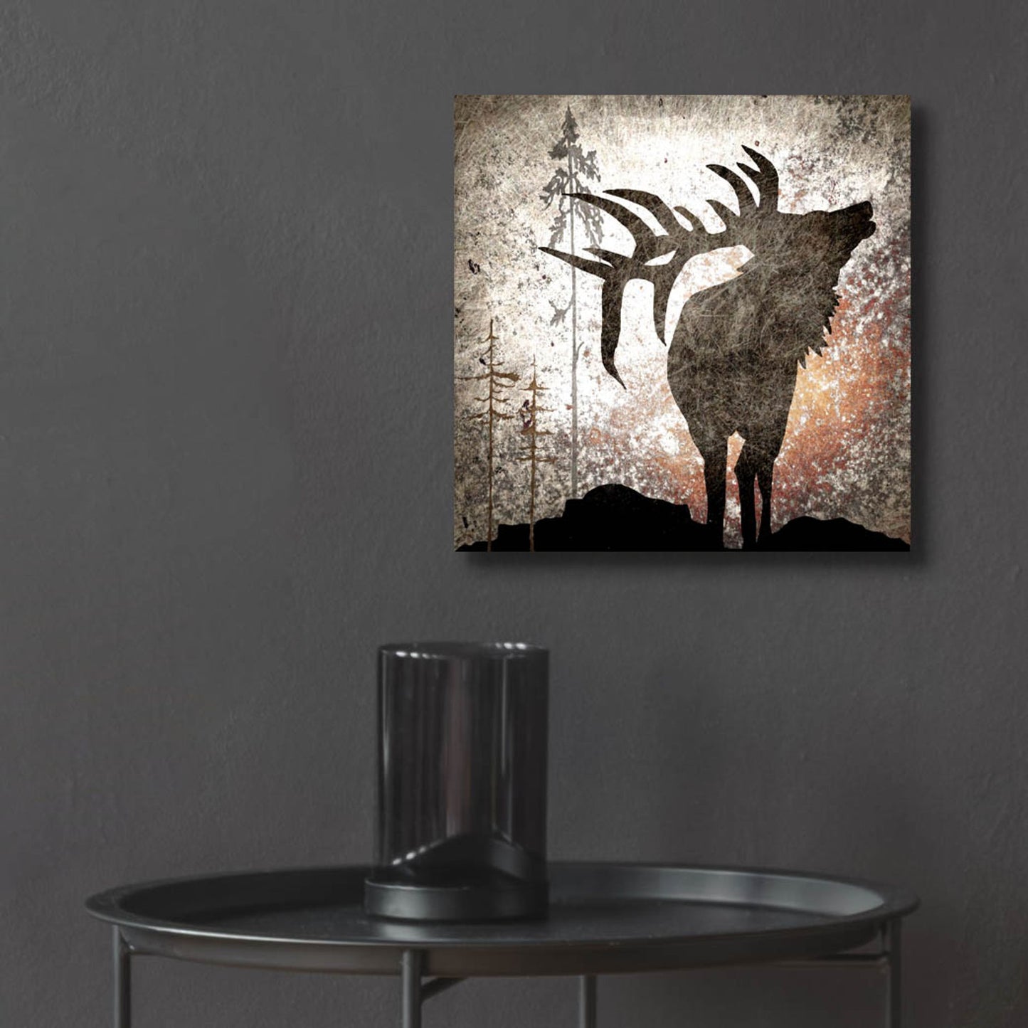 Epic Art 'Calling Elk' by Lightbox Journal, Acrylic Glass Wall Art,12x12