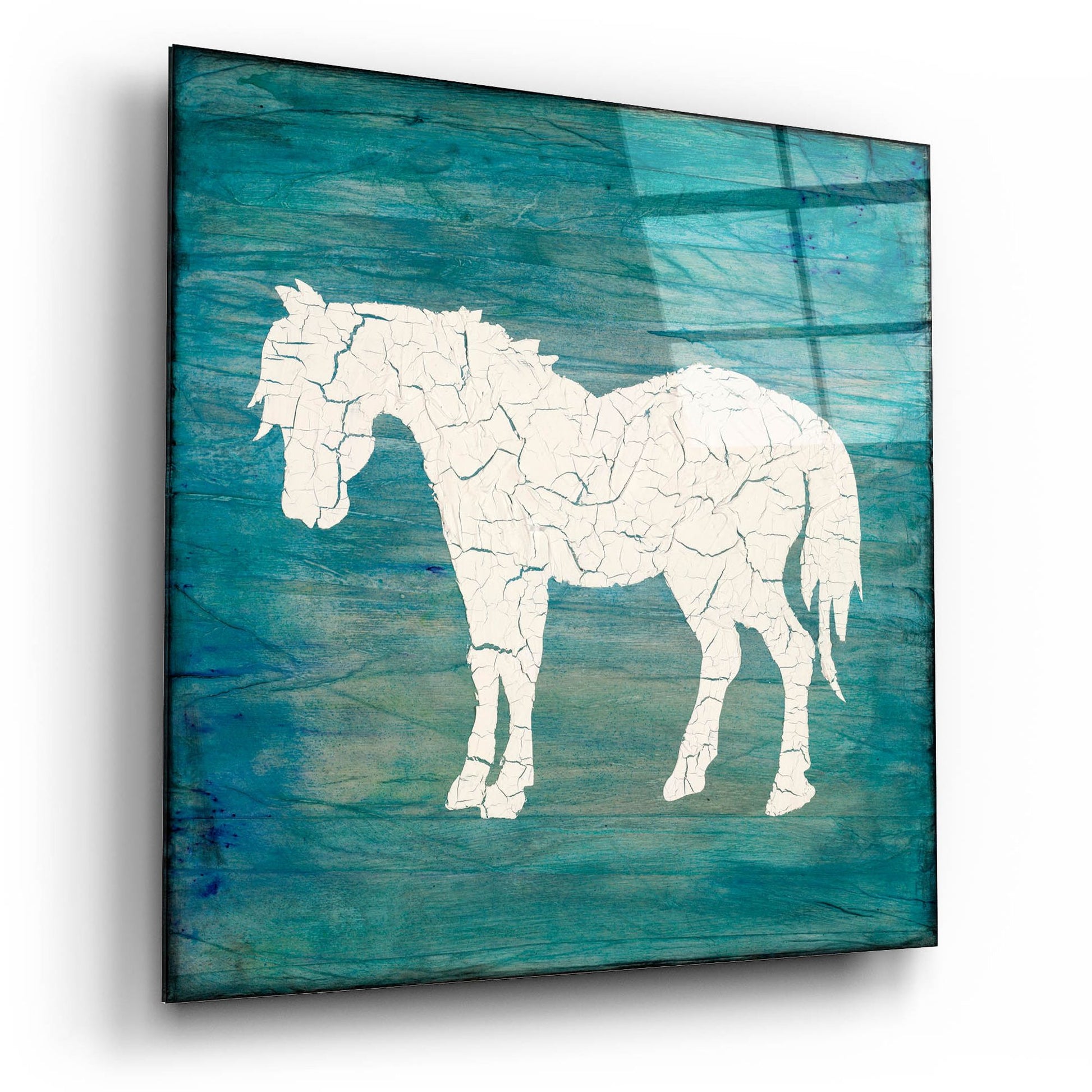 Epic Art 'Farm Horse' by Lightbox Journal, Acrylic Glass Wall Art,12x12