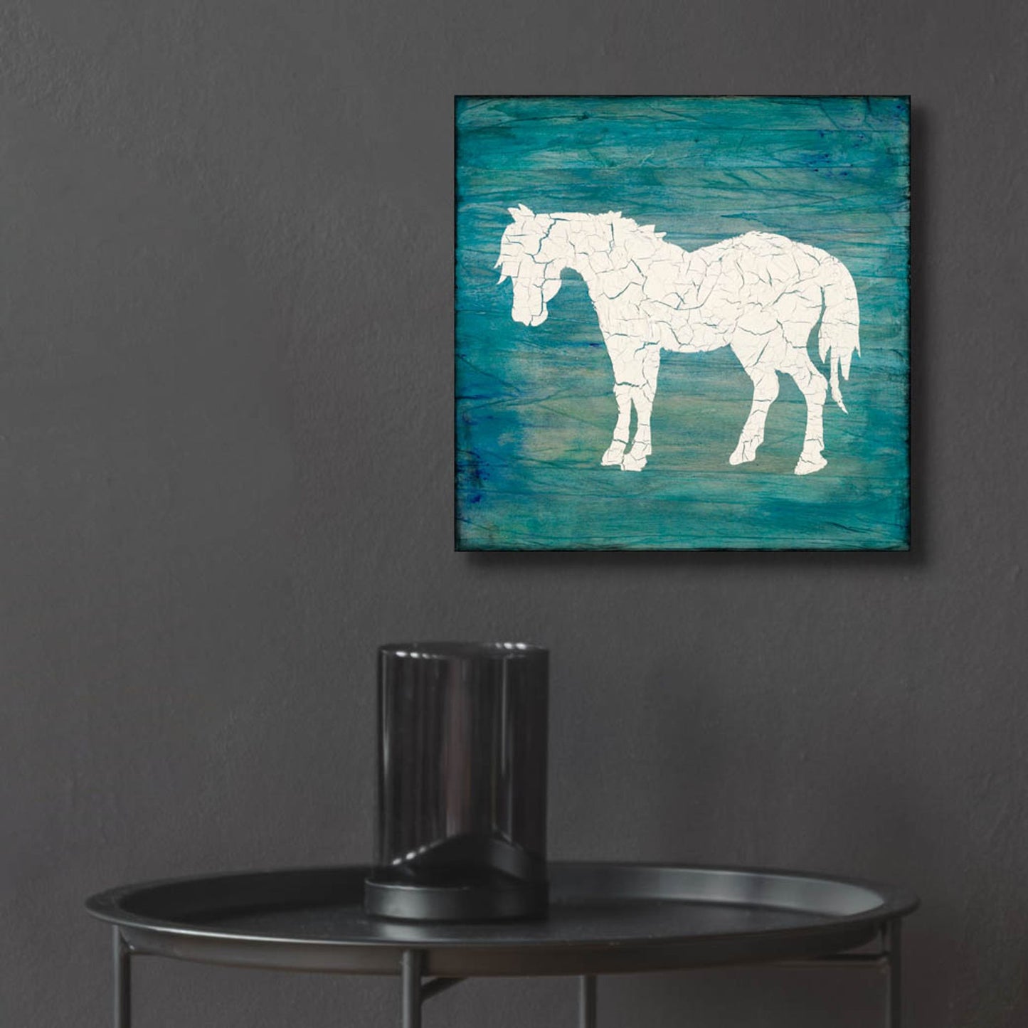 Epic Art 'Farm Horse' by Lightbox Journal, Acrylic Glass Wall Art,12x12