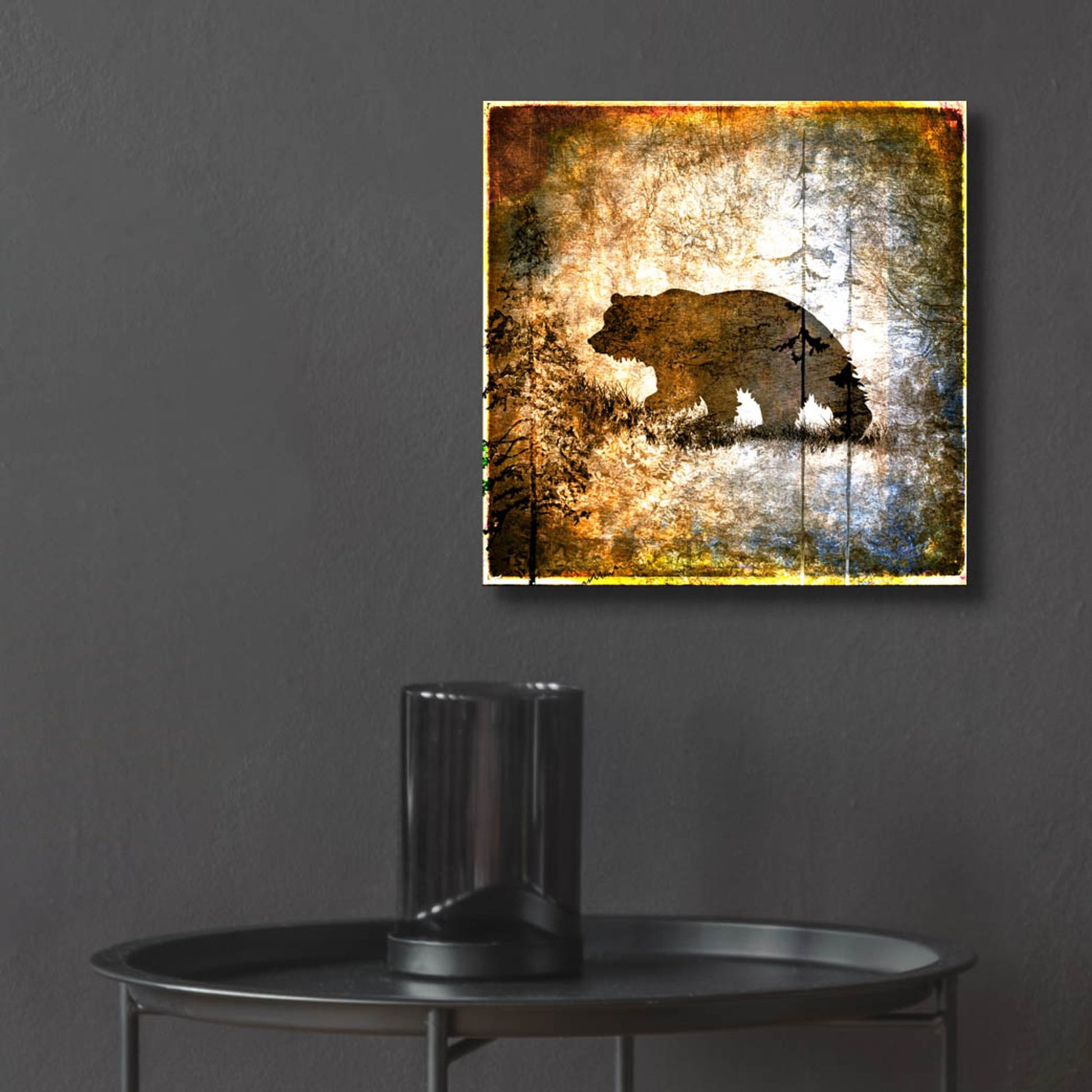 Epic Art 'High Country Bear' by Lightbox Journal, Acrylic Glass Wall Art,12x12