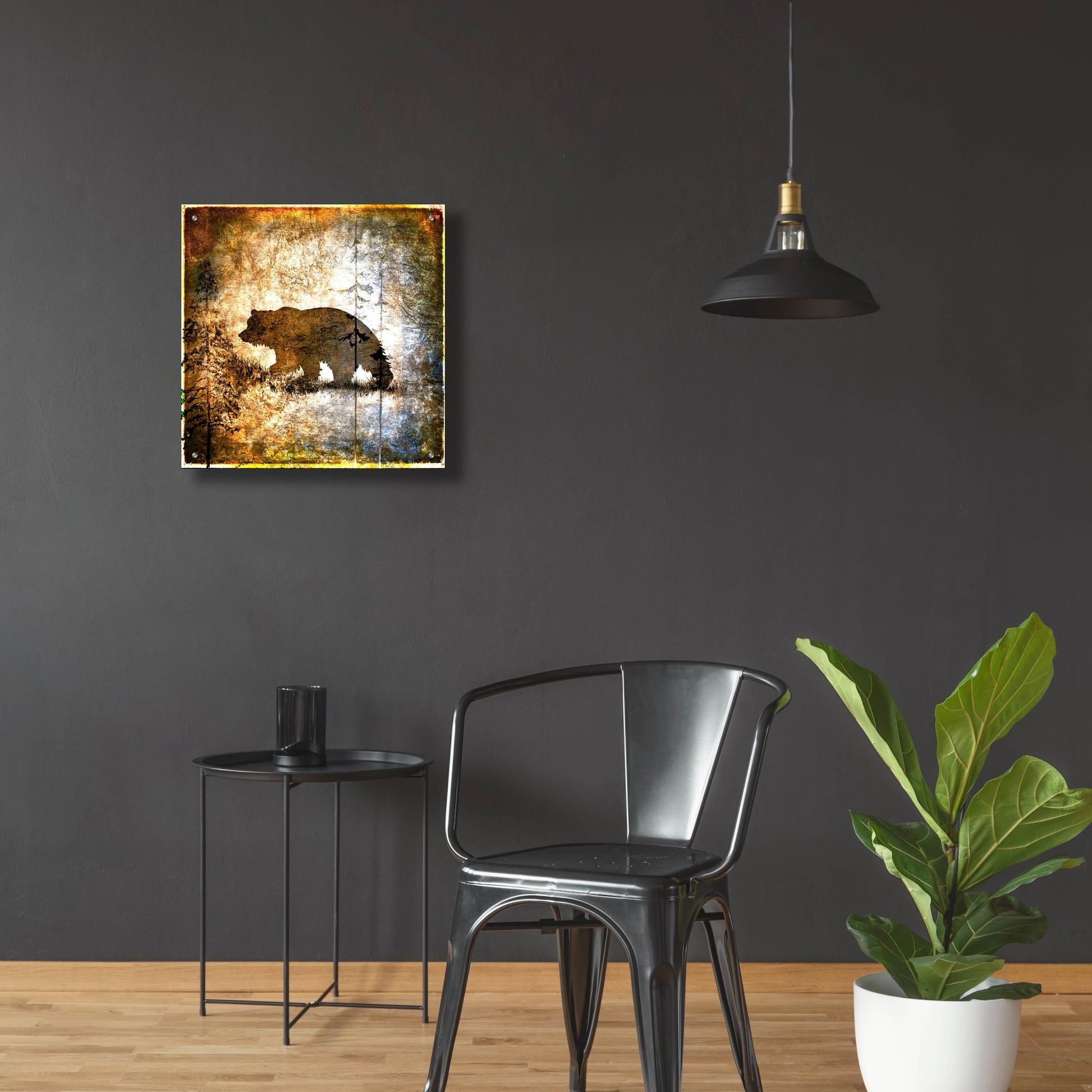 Epic Art 'High Country Bear' by Lightbox Journal, Acrylic Glass Wall Art,24x24