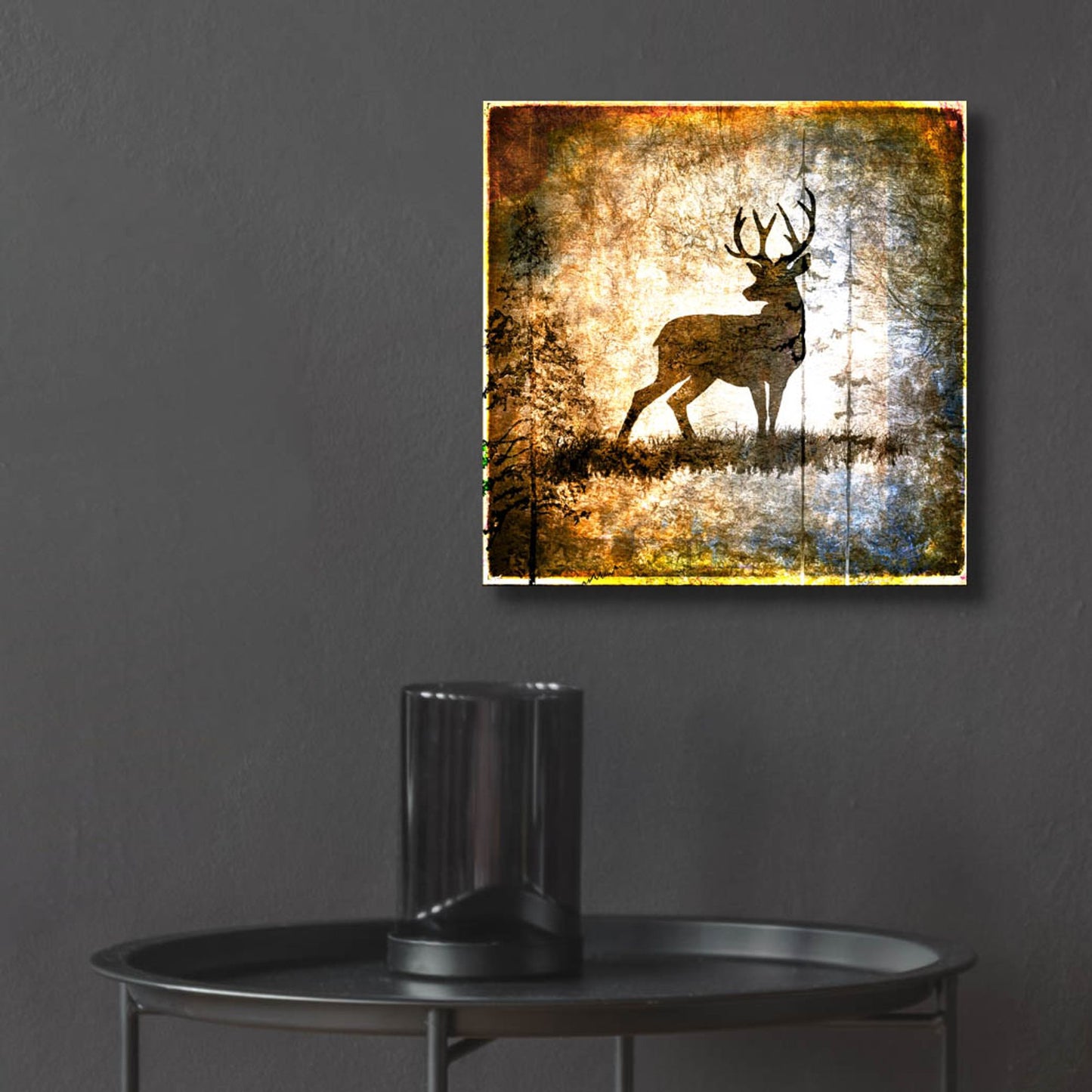 Epic Art 'High Country Deer' by Lightbox Journal, Acrylic Glass Wall Art,12x12