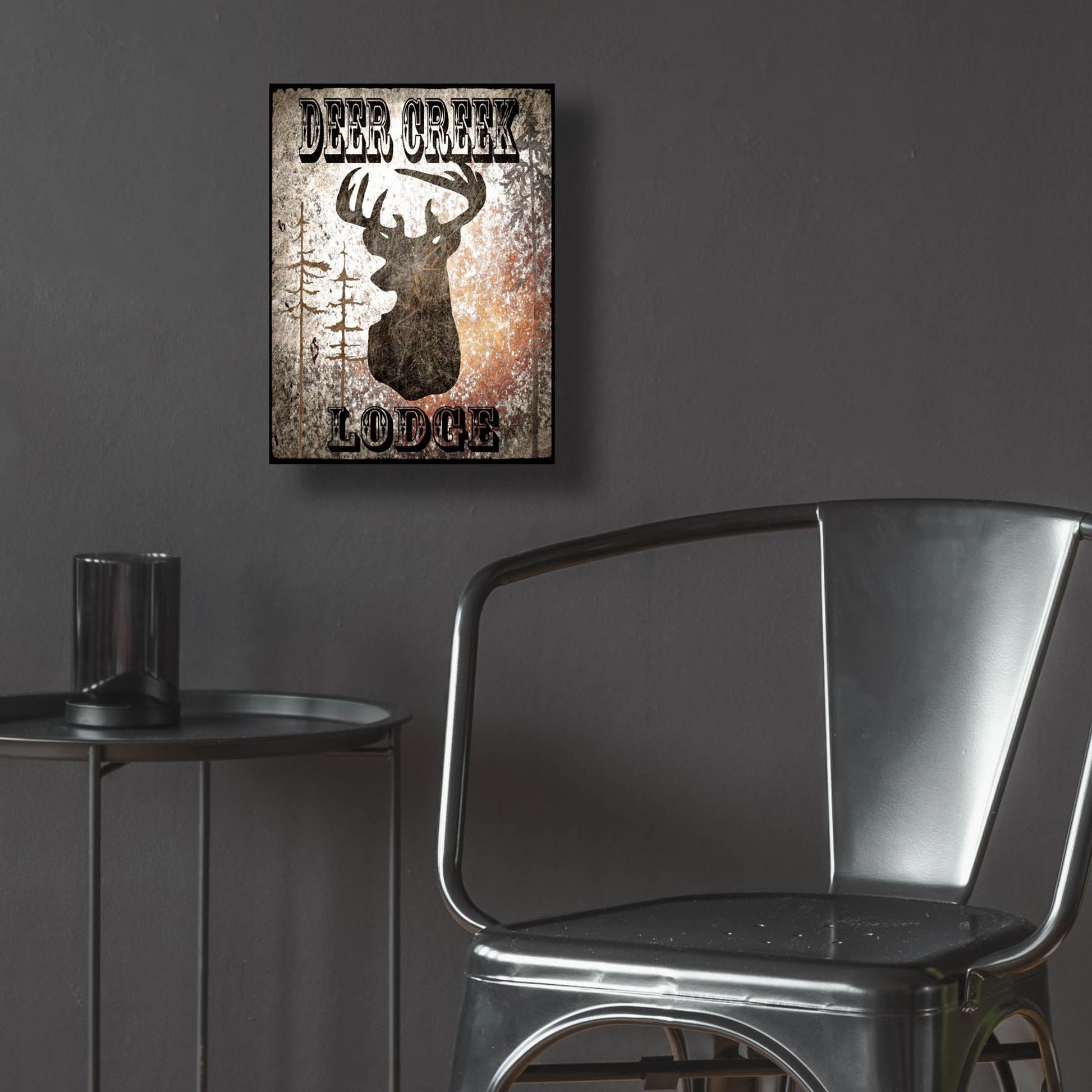 Epic Art 'Lodge Deer Creek Lodge' by Lightbox Journal, Acrylic Glass Wall Art,12x16