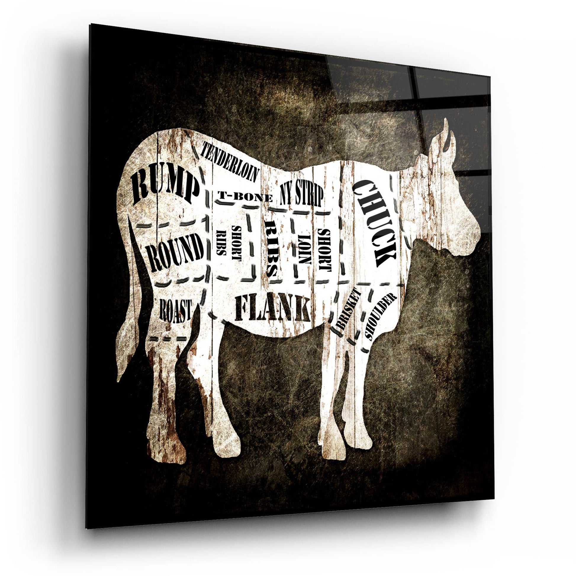 Epic Art 'Butcher Shop II' by Lightbox Journal, Acrylic Glass Wall Art,12x12