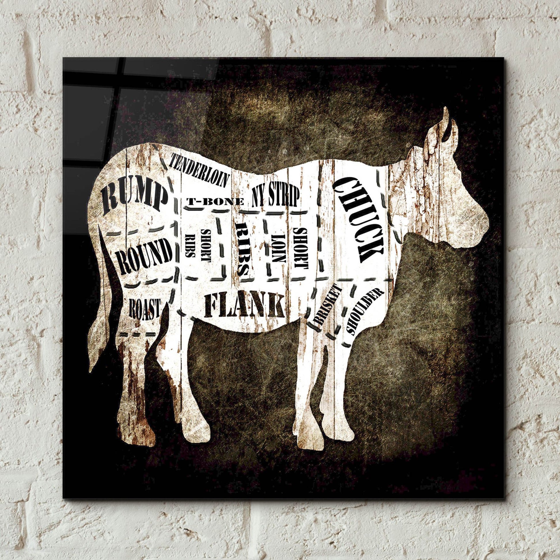 Epic Art 'Butcher Shop II' by Lightbox Journal, Acrylic Glass Wall Art,12x12