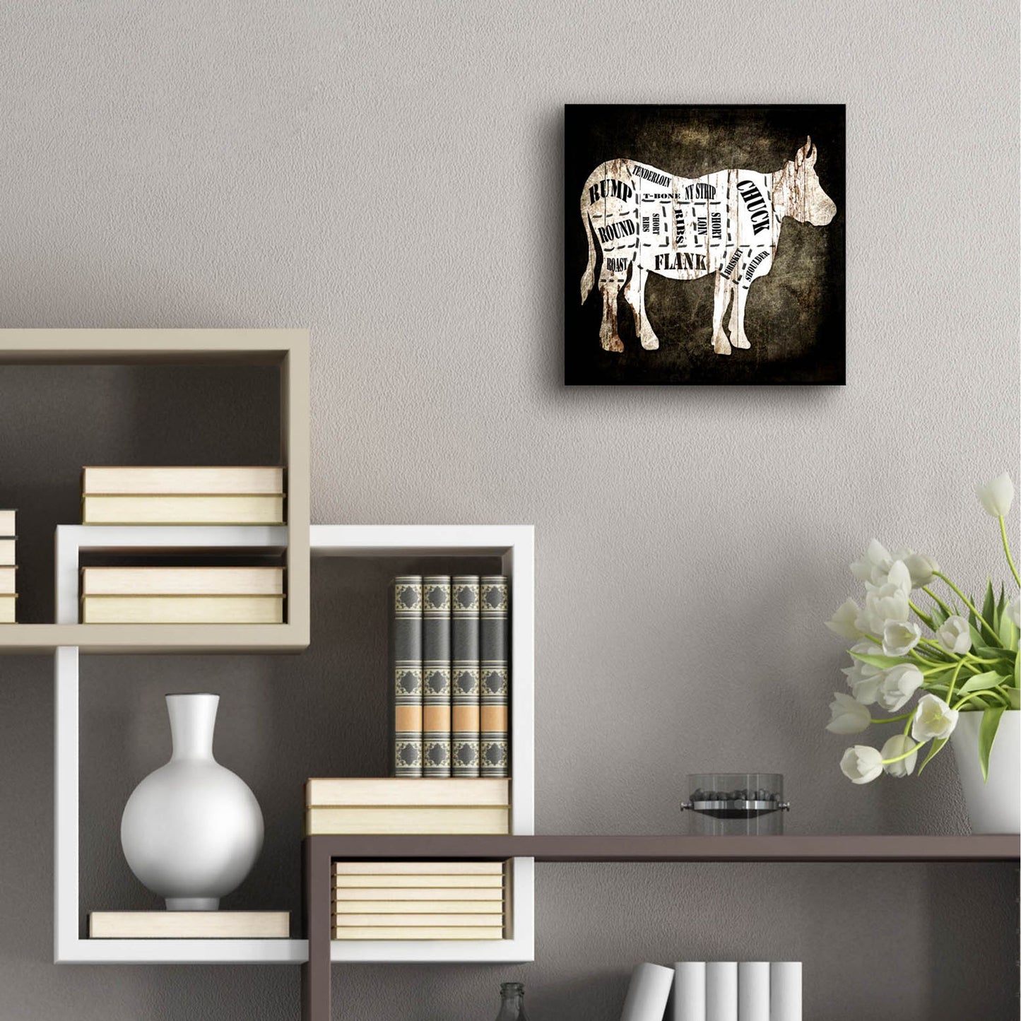 Epic Art 'Butcher Shop II' by Lightbox Journal, Acrylic Glass Wall Art,12x12