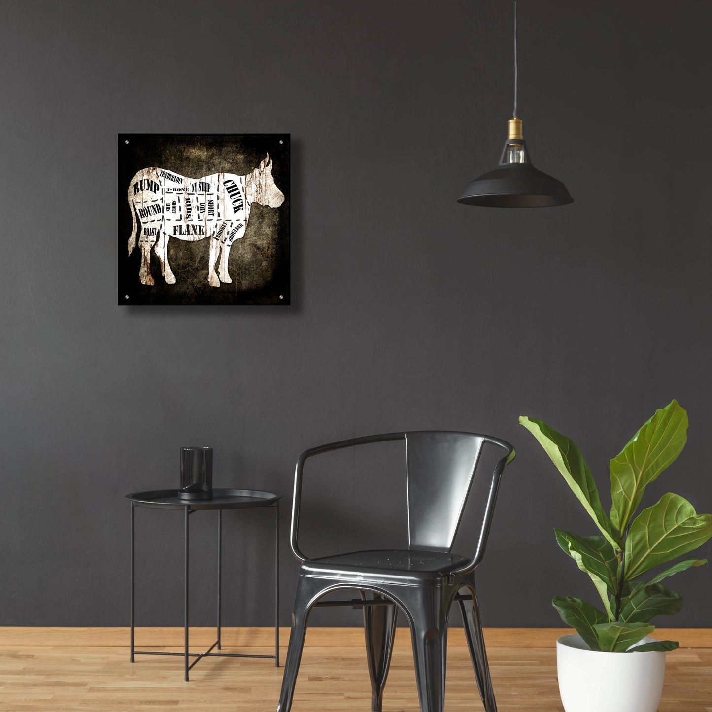 Epic Art 'Butcher Shop II' by Lightbox Journal, Acrylic Glass Wall Art,24x24