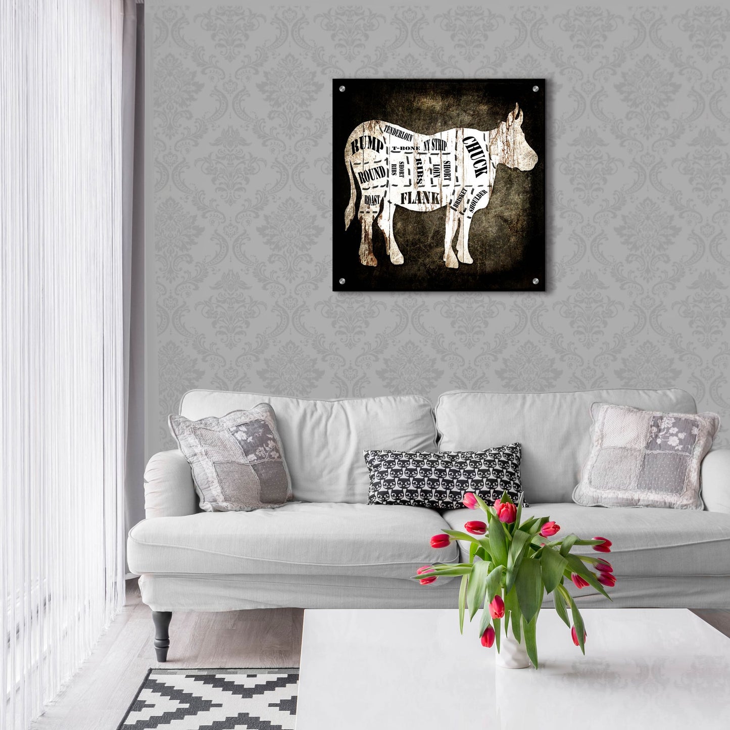 Epic Art 'Butcher Shop II' by Lightbox Journal, Acrylic Glass Wall Art,24x24