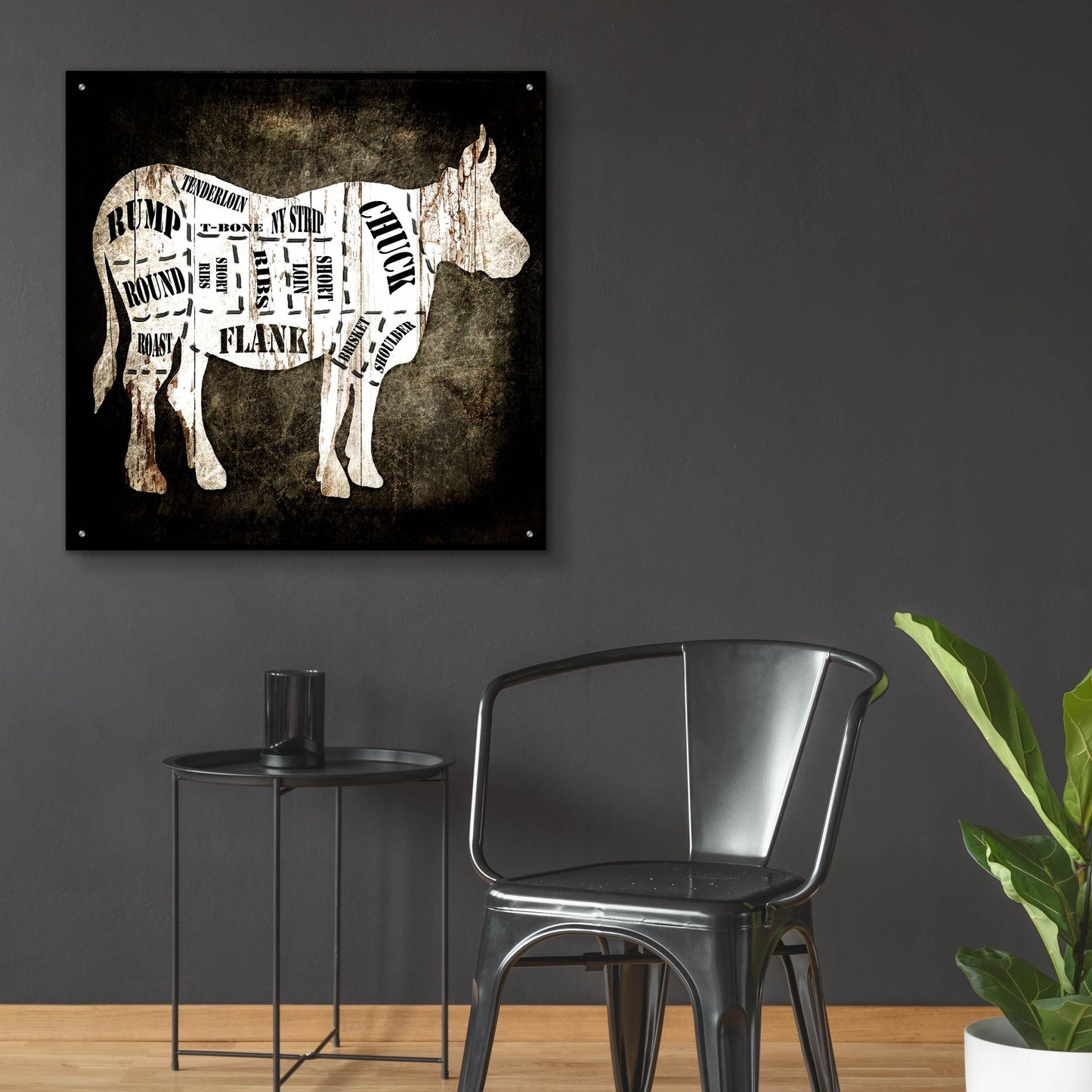 Epic Art 'Butcher Shop II' by Lightbox Journal, Acrylic Glass Wall Art,36x36