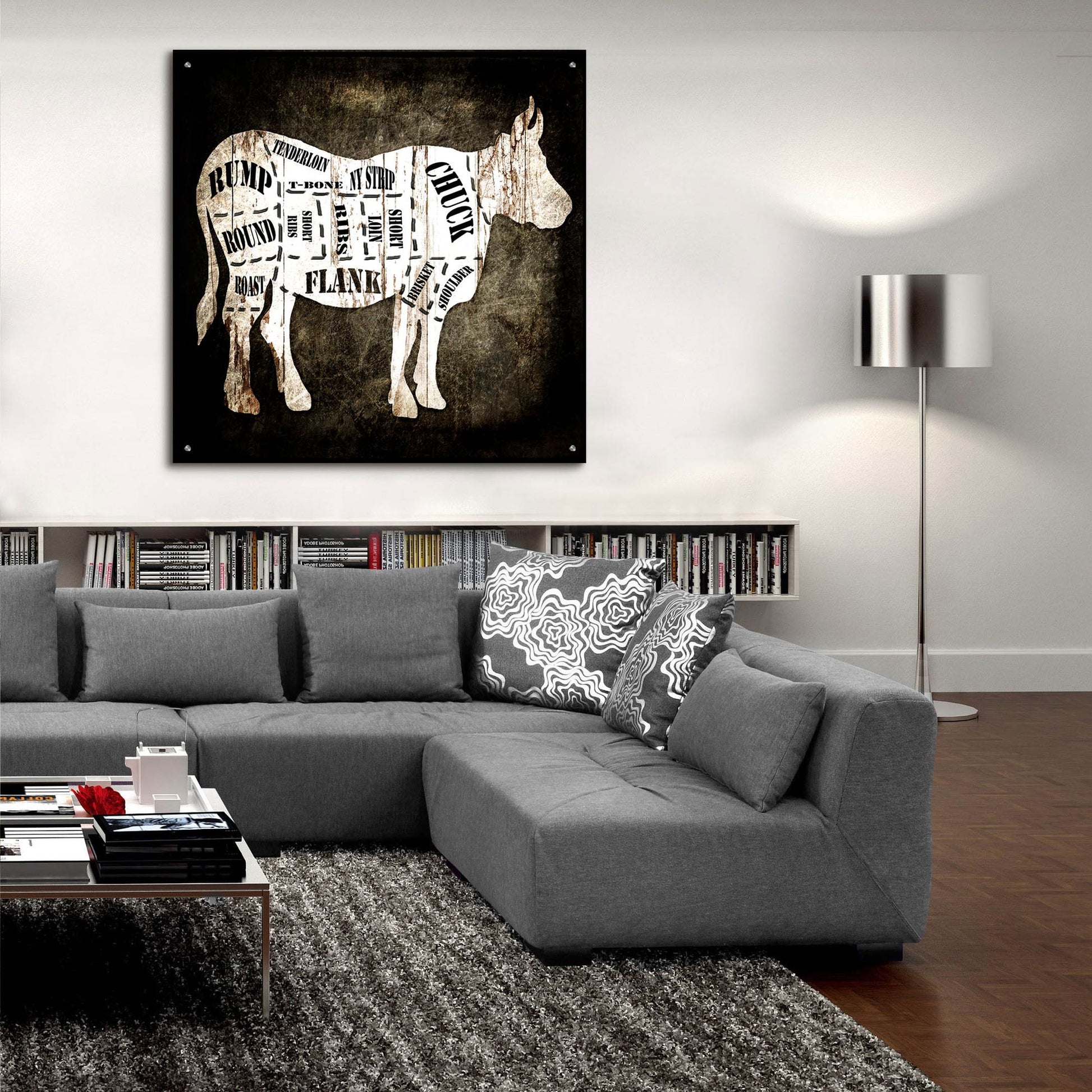 Epic Art 'Butcher Shop II' by Lightbox Journal, Acrylic Glass Wall Art,36x36