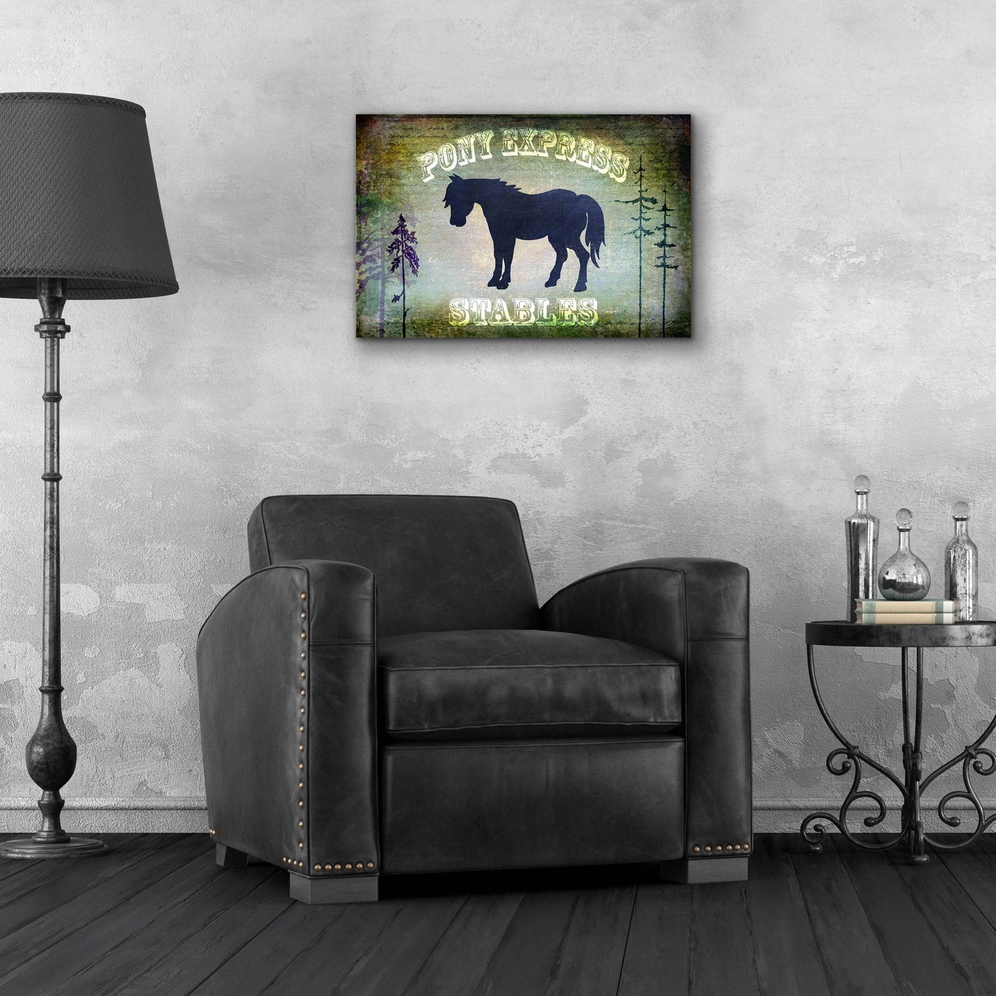 Epic Art 'Country Horse I' by Lightbox Journal, Acrylic Glass Wall Art,24x16