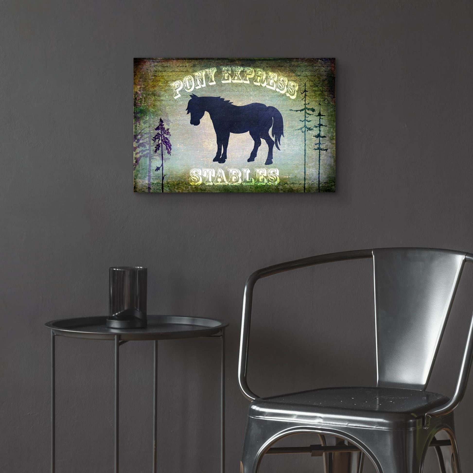 Epic Art 'Country Horse I' by Lightbox Journal, Acrylic Glass Wall Art,24x16