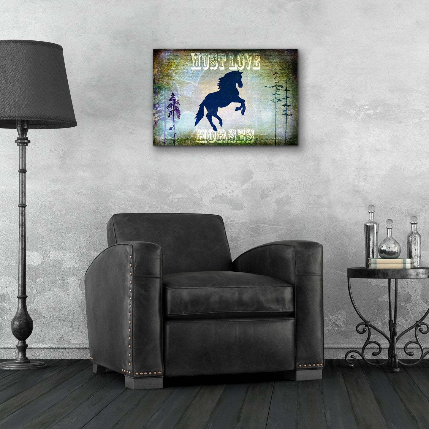 Epic Art 'Country Horse II' by Lightbox Journal, Acrylic Glass Wall Art,24x16