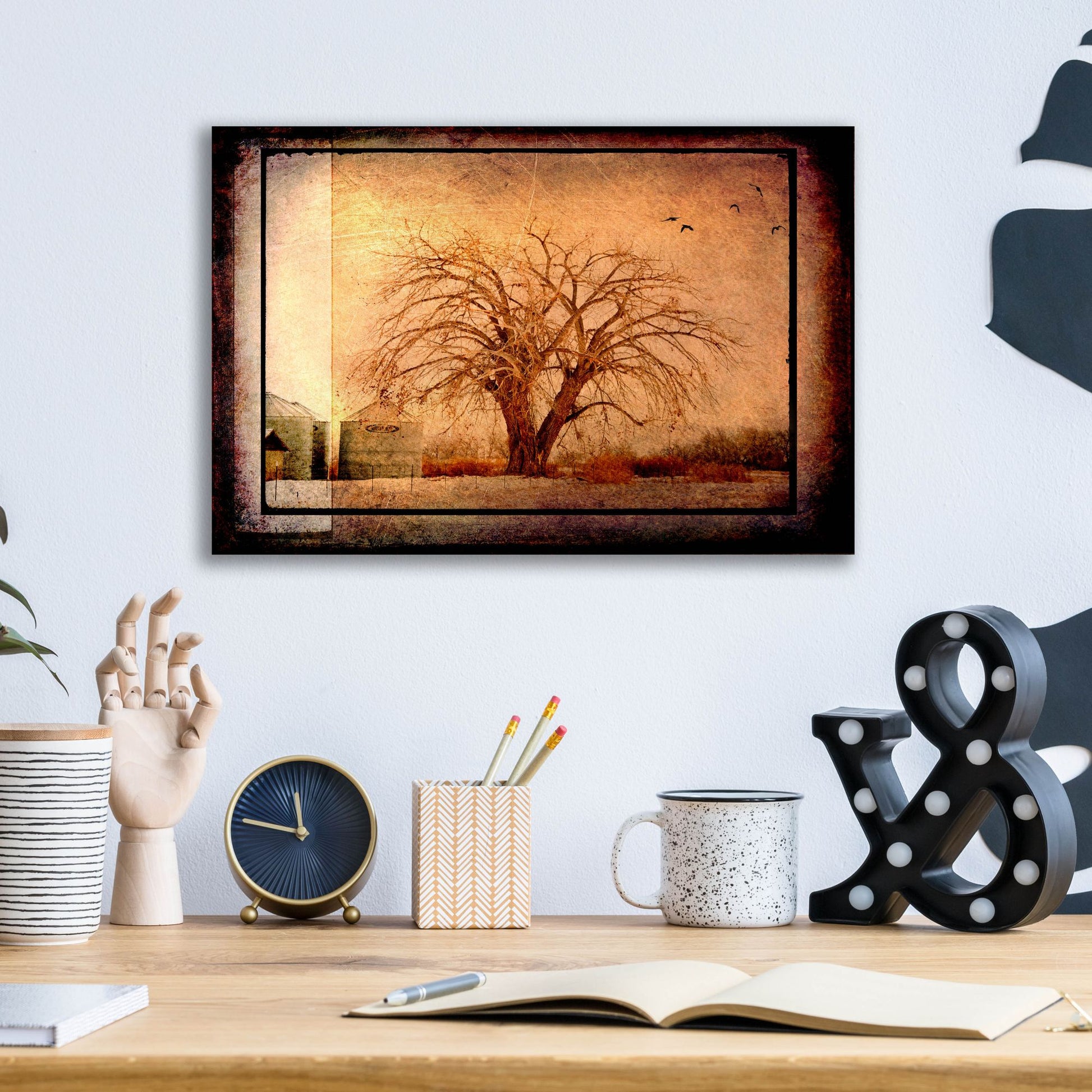 Epic Art 'For the Love of Trees IV' by Lightbox Journal, Acrylic Glass Wall Art,16x12