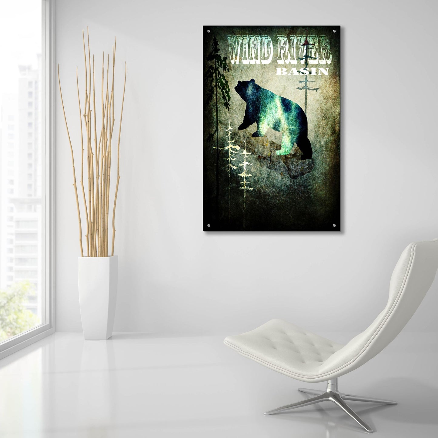 Epic Art 'Wind River I' by Lightbox Journal, Acrylic Glass Wall Art,24x36