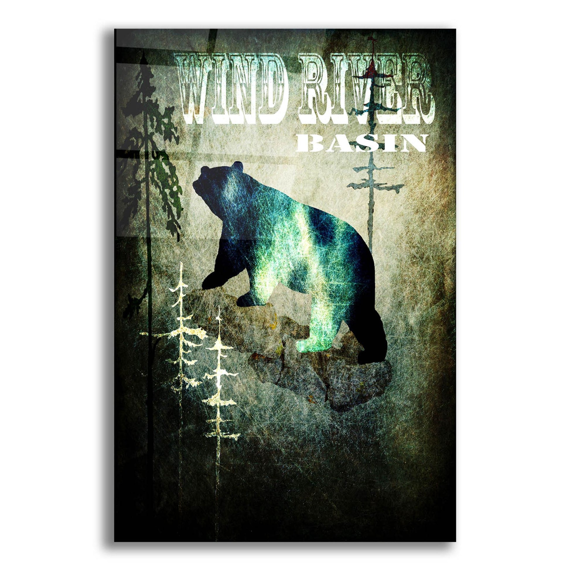 Epic Art 'Wind River I' by Lightbox Journal, Acrylic Glass Wall Art