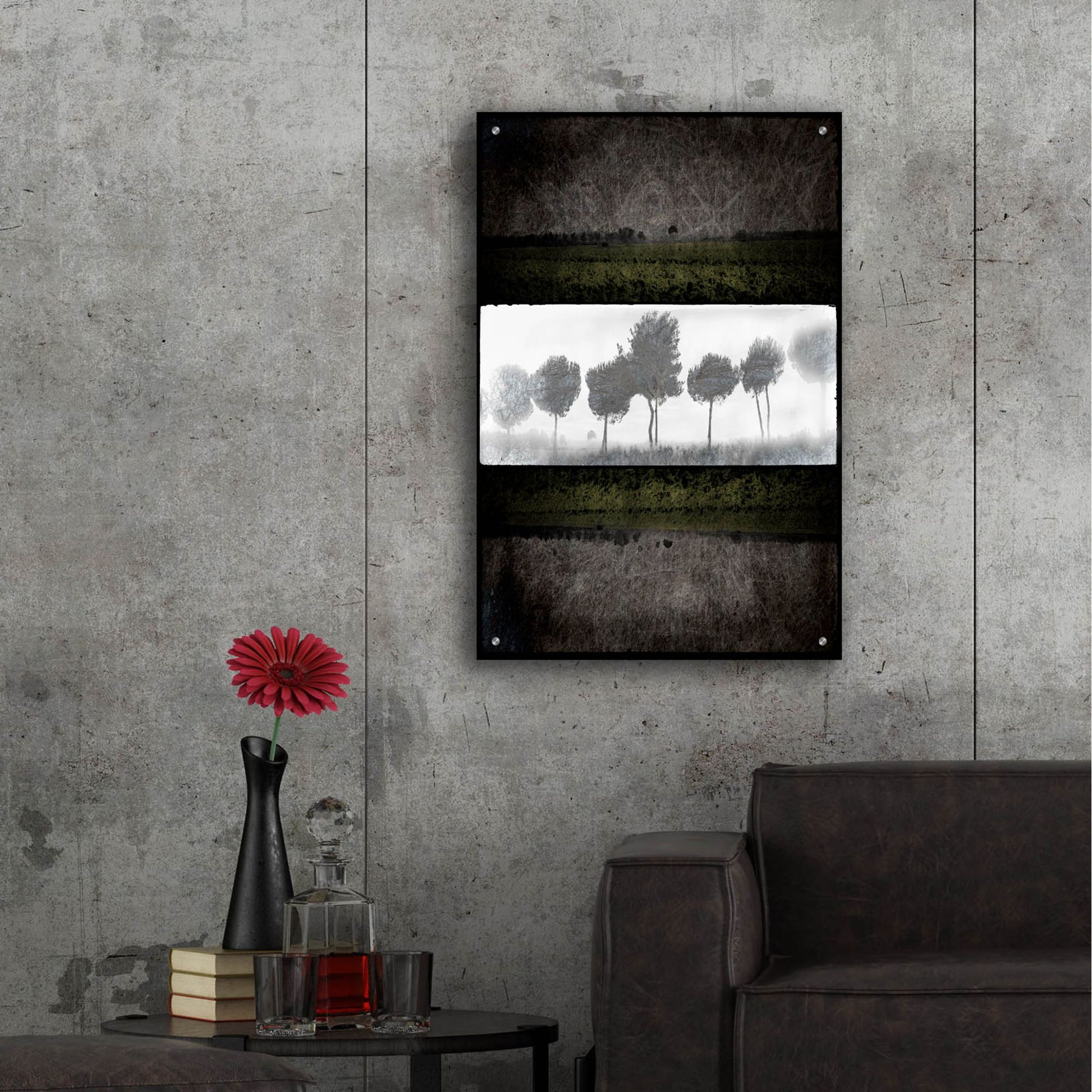 Epic Art 'Black Tree 2' by Lightbox Journal, Acrylic Glass Wall Art,24x36