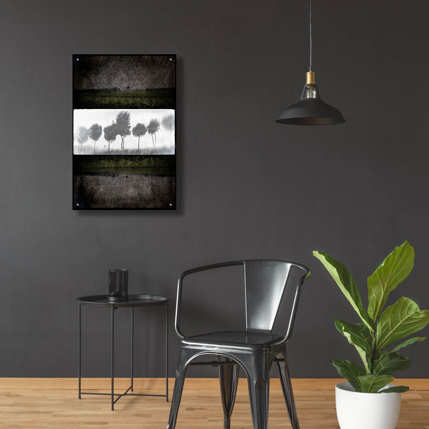 Epic Art 'Black Tree 2' by Lightbox Journal, Acrylic Glass Wall Art,24x36