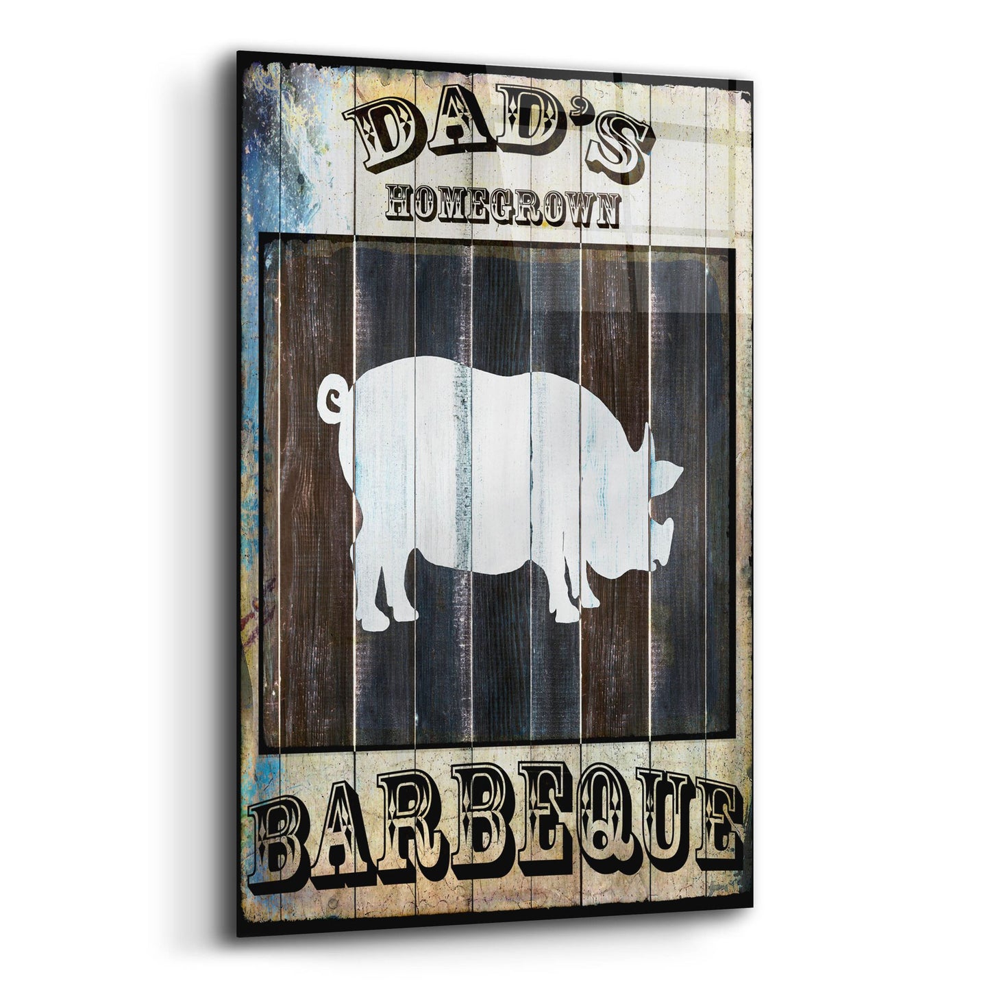 Epic Art 'Dads BBQ 2' by Lightbox Journal, Acrylic Glass Wall Art,12x16