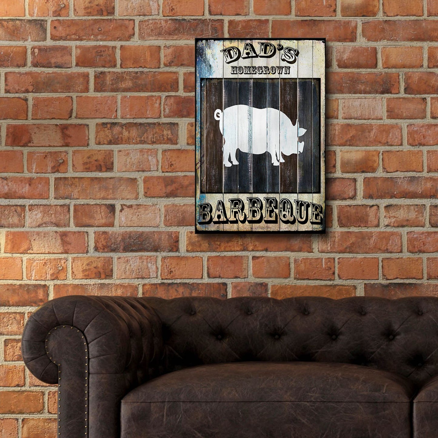 Epic Art 'Dads BBQ 2' by Lightbox Journal, Acrylic Glass Wall Art,16x24