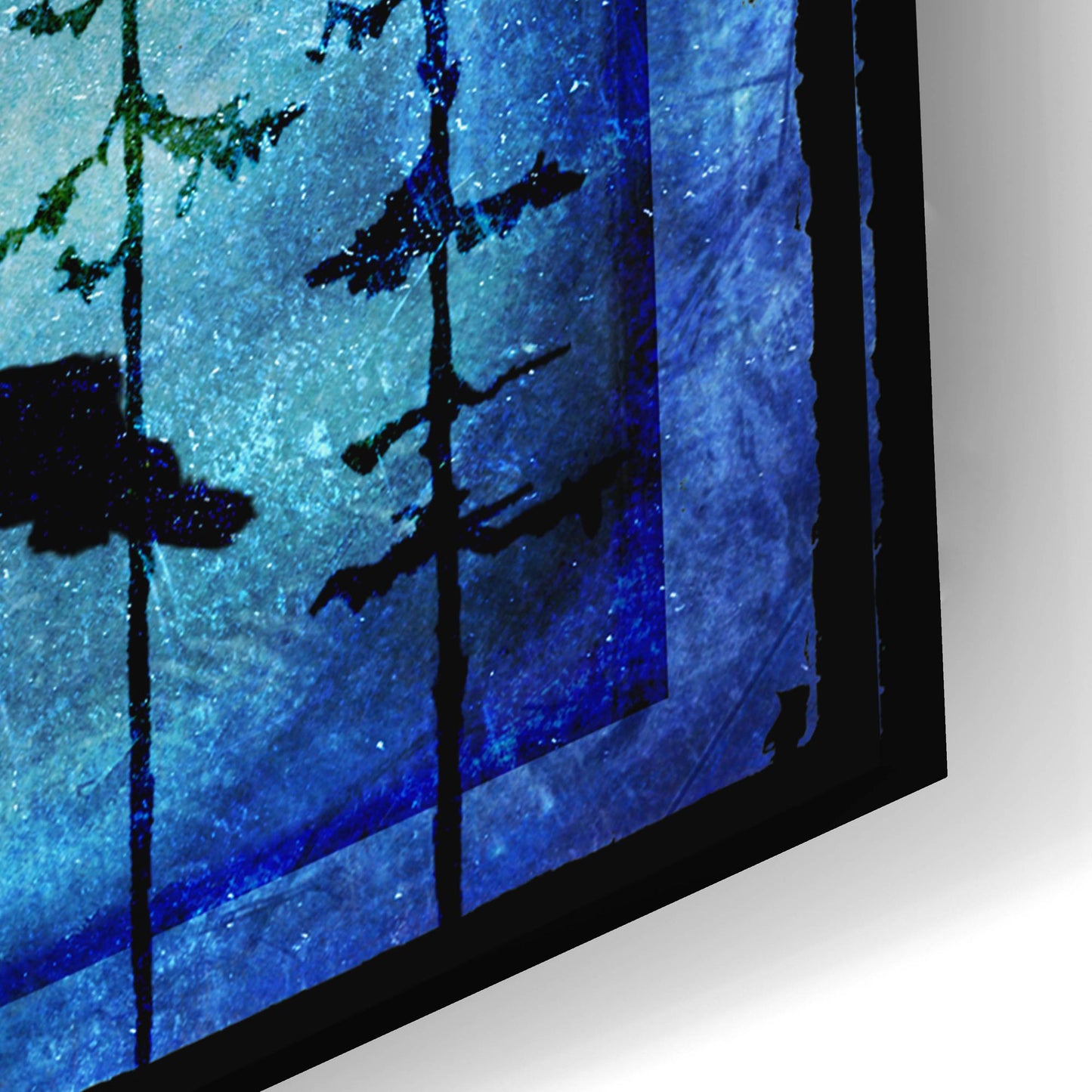 Epic Art 'Midnight Elk' by Lightbox Journal, Acrylic Glass Wall Art,24x16