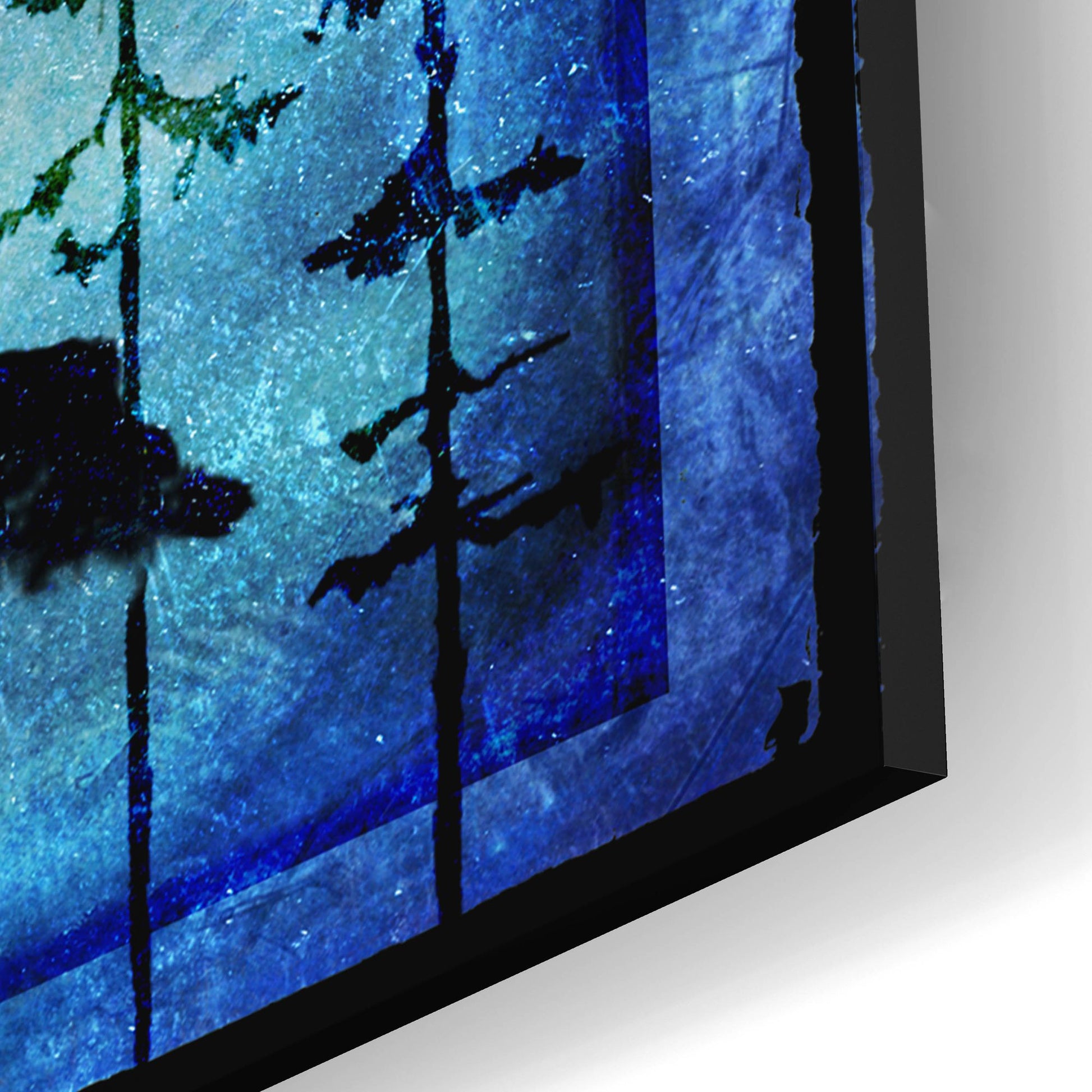 Epic Art 'Midnight Moose' by Lightbox Journal, Acrylic Glass Wall Art,16x12