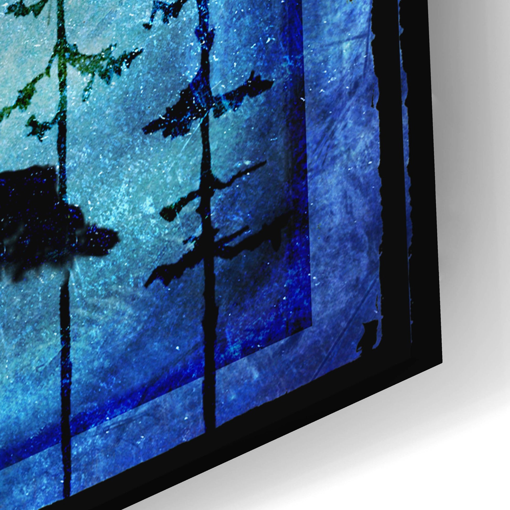 Epic Art 'Midnight Moose' by Lightbox Journal, Acrylic Glass Wall Art,24x16