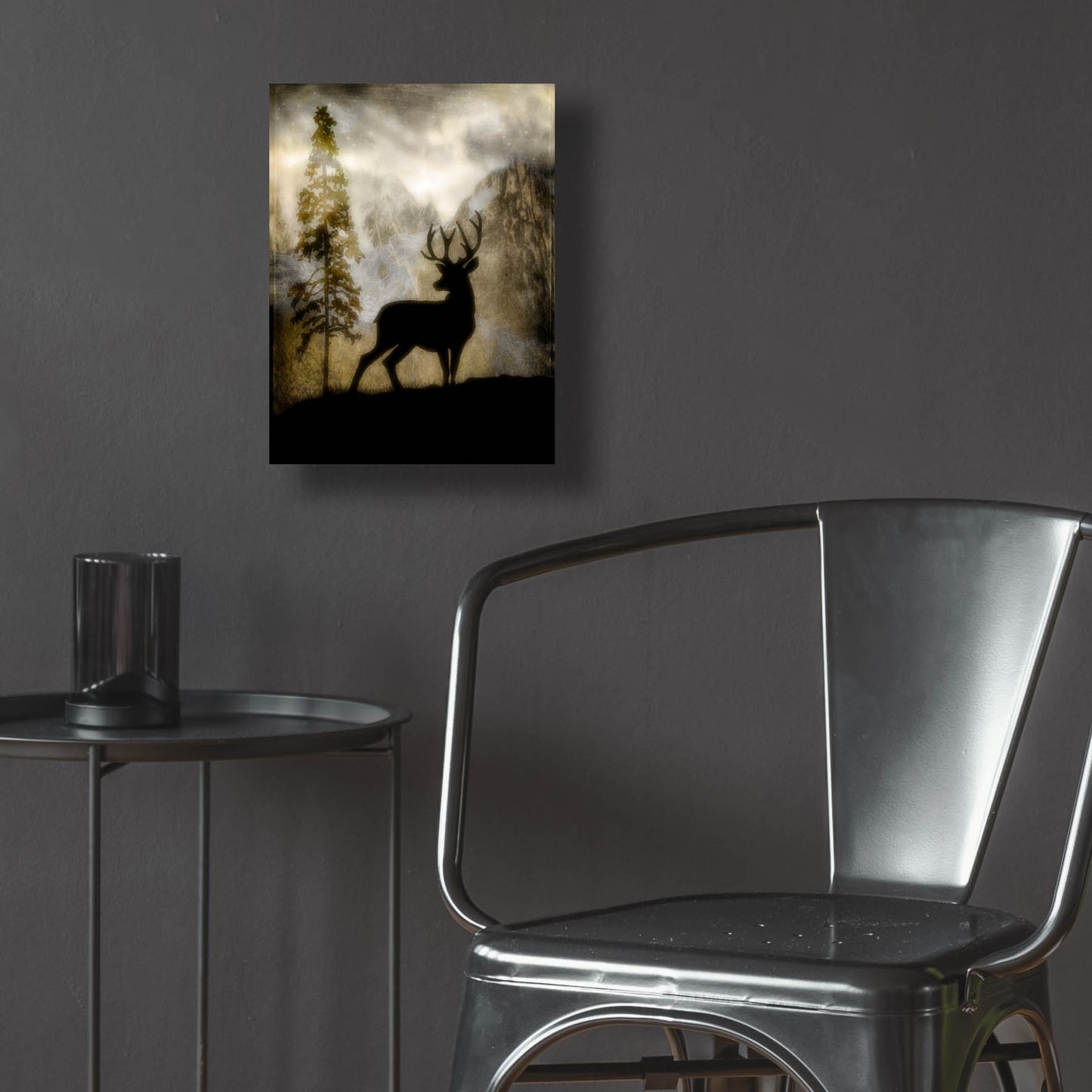 Epic Art 'Mystic Deer' by Lightbox Journal, Acrylic Glass Wall Art,12x16