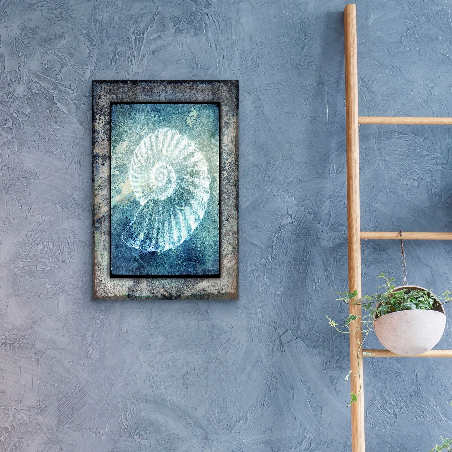 Epic Art 'Hello Beach Shell I' by Lightbox Journal, Acrylic Glass Wall Art,16x24