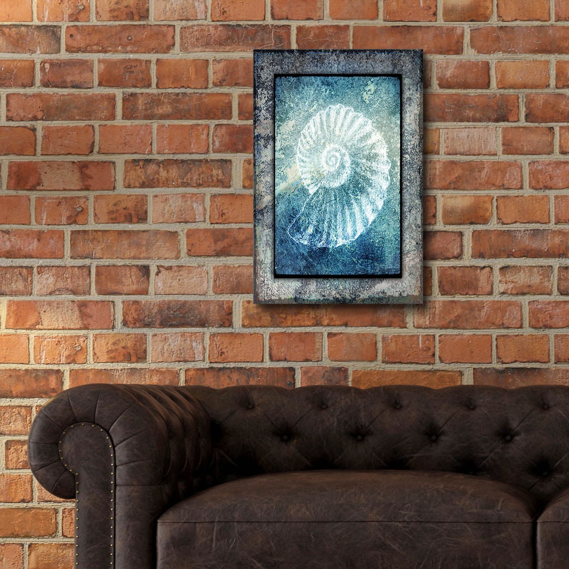 Epic Art 'Hello Beach Shell I' by Lightbox Journal, Acrylic Glass Wall Art,16x24