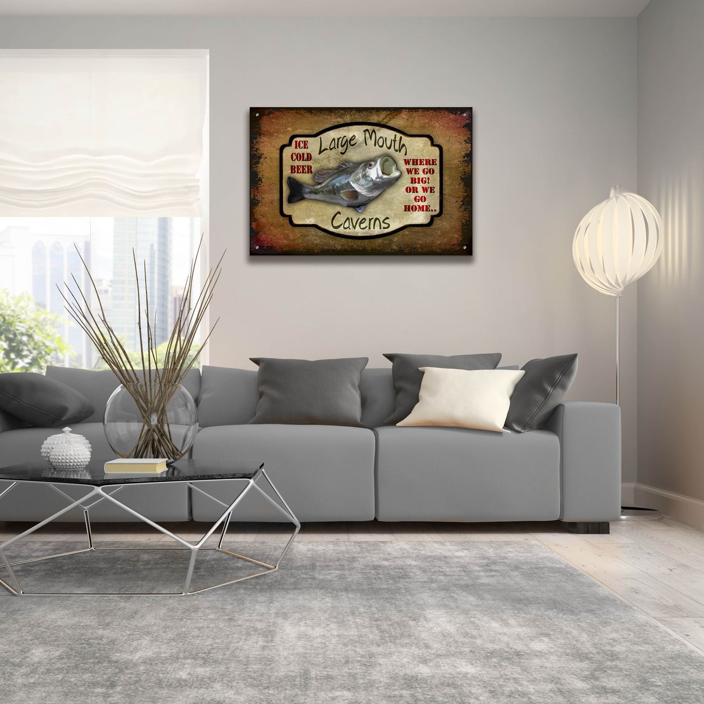 Epic Art 'Large Mouth Cavern II' by Lightbox Journal, Acrylic Glass Wall Art,36x24