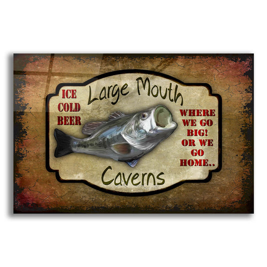 Epic Art 'Large Mouth Cavern II' by Lightbox Journal, Acrylic Glass Wall Art