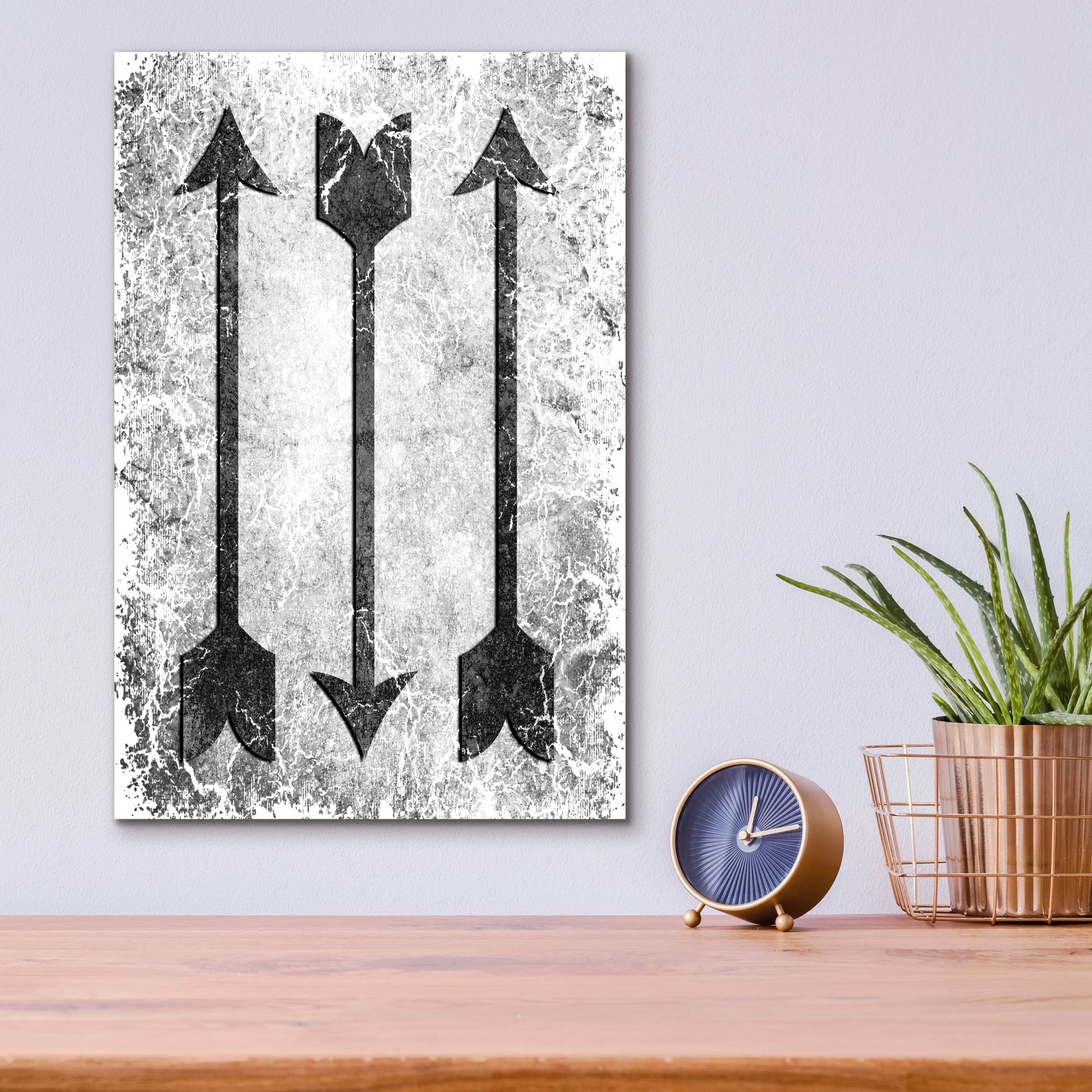 Epic Art 'Arrow 2' by Lightbox Journal, Acrylic Glass Wall Art,12x16