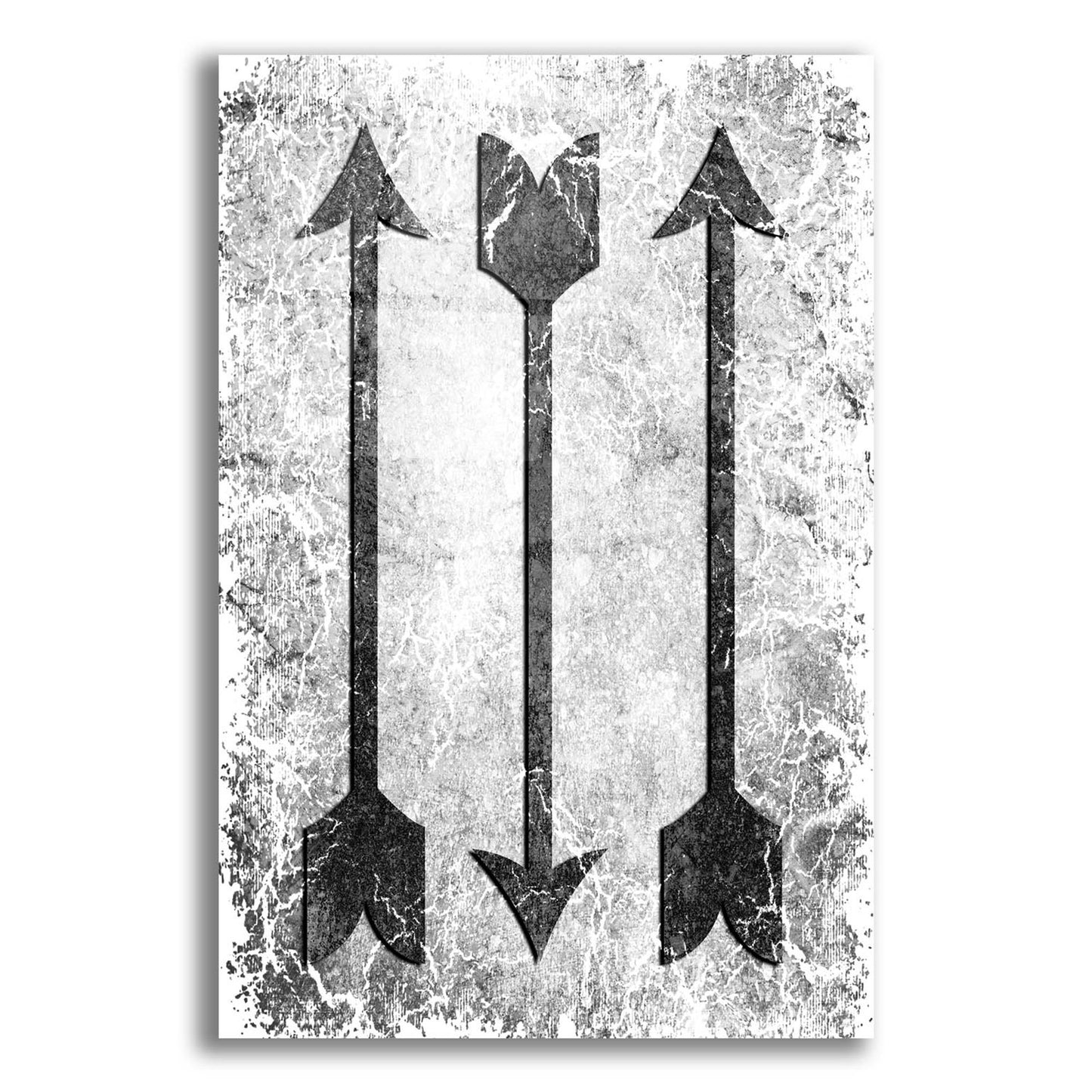 Epic Art 'Arrow 2' by Lightbox Journal, Acrylic Glass Wall Art,12x16