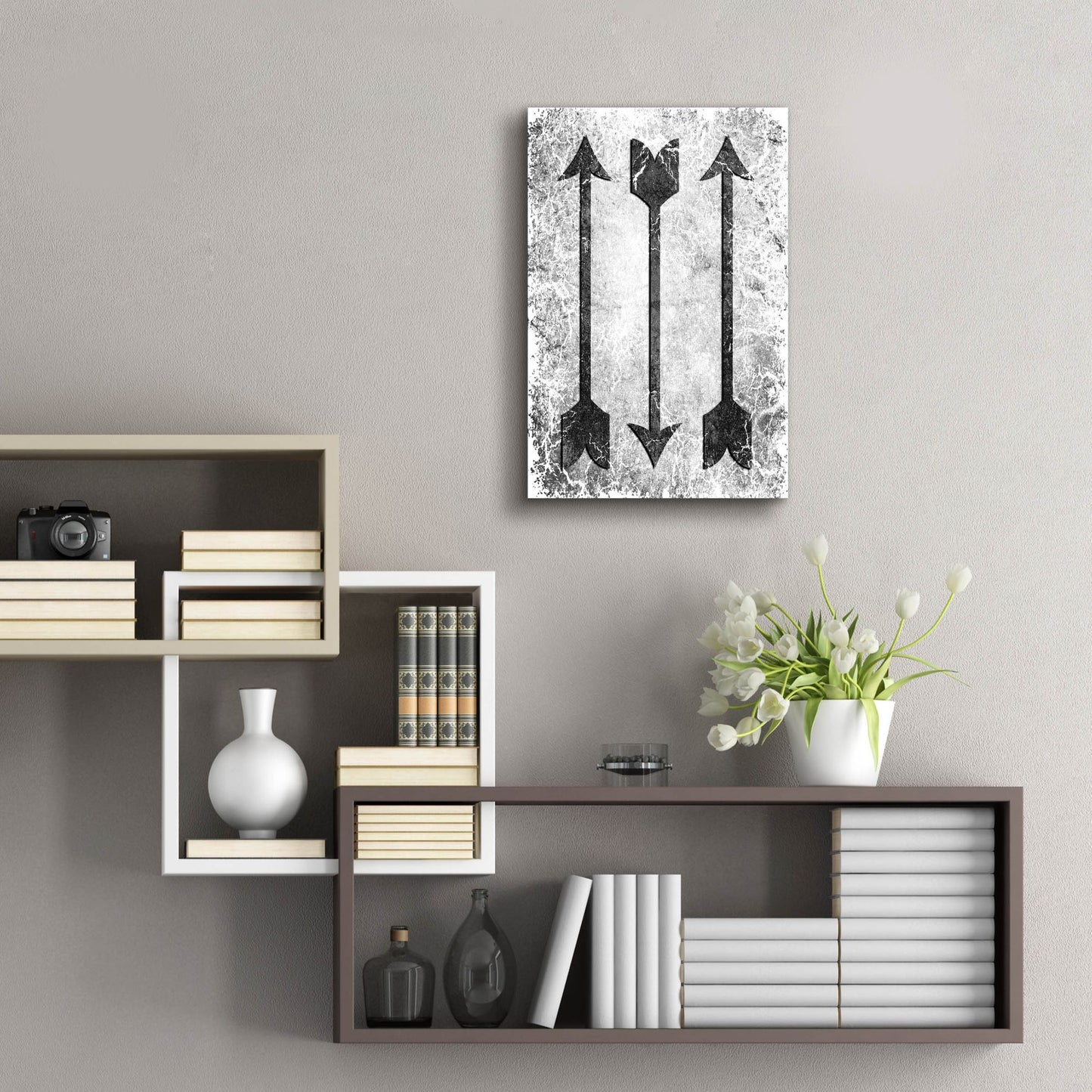 Epic Art 'Arrow 2' by Lightbox Journal, Acrylic Glass Wall Art,16x24