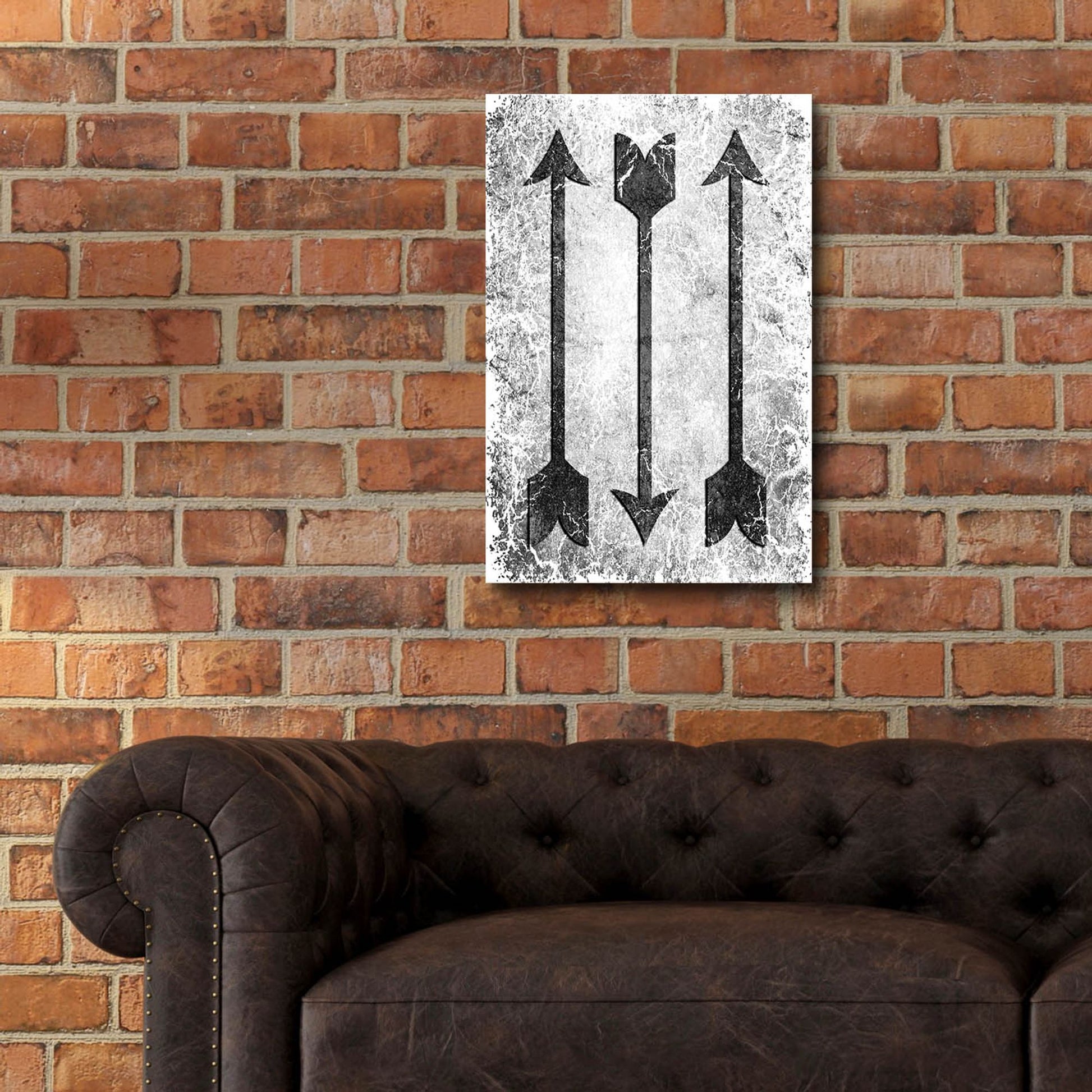 Epic Art 'Arrow 2' by Lightbox Journal, Acrylic Glass Wall Art,16x24